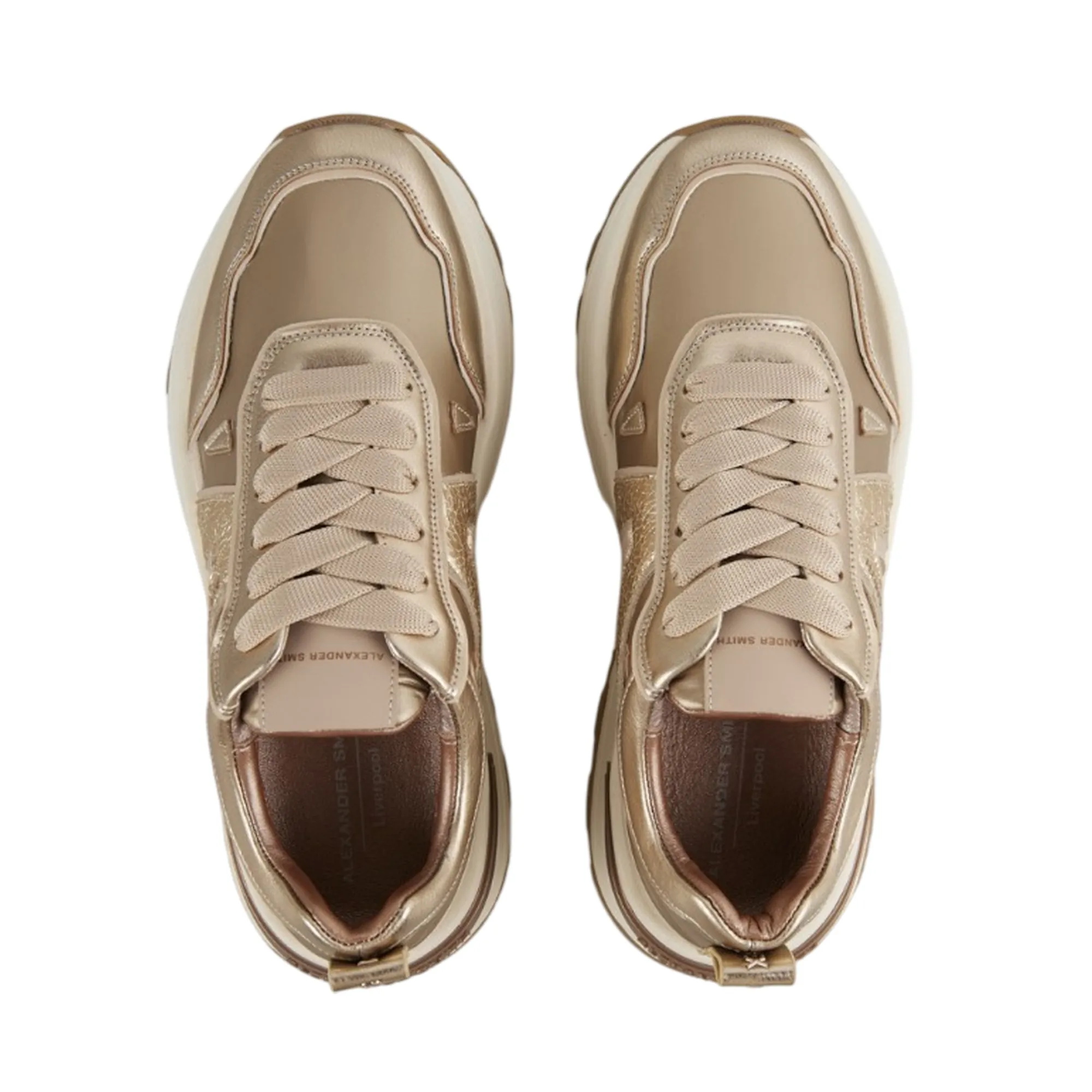 Alexander Smith B'Sneakers Liverpool' Gold Asbclpw2130Ltd 158614