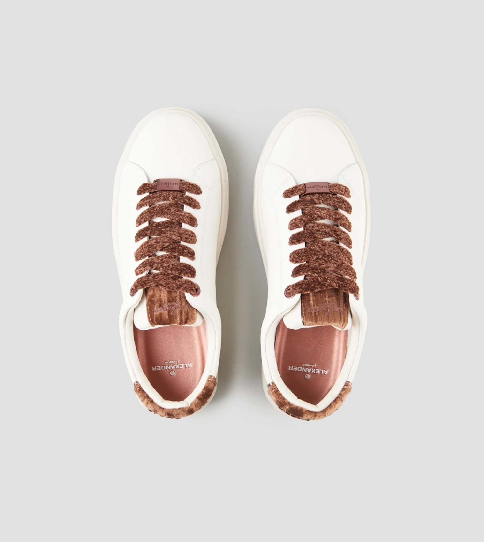 Alexander Smith Sneakers London Alta In Pelle Bianco Albelhw8415Fcn 197555
