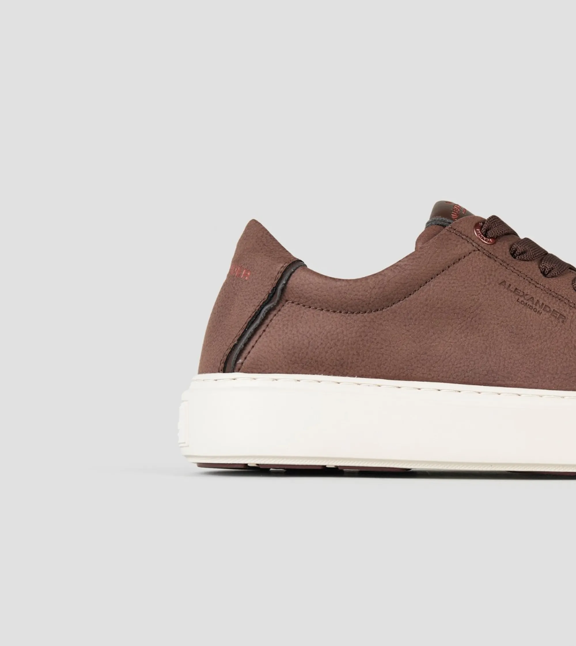 Alexander Smith Sneakers London In Camoscio Marrone Scuro Albeldm9151Dbn 197546