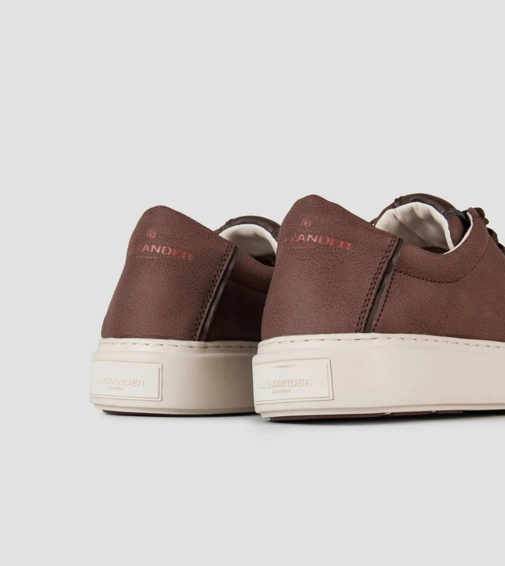 Alexander Smith Sneakers London In Camoscio Marrone Scuro Albeldm9151Dbn 197548