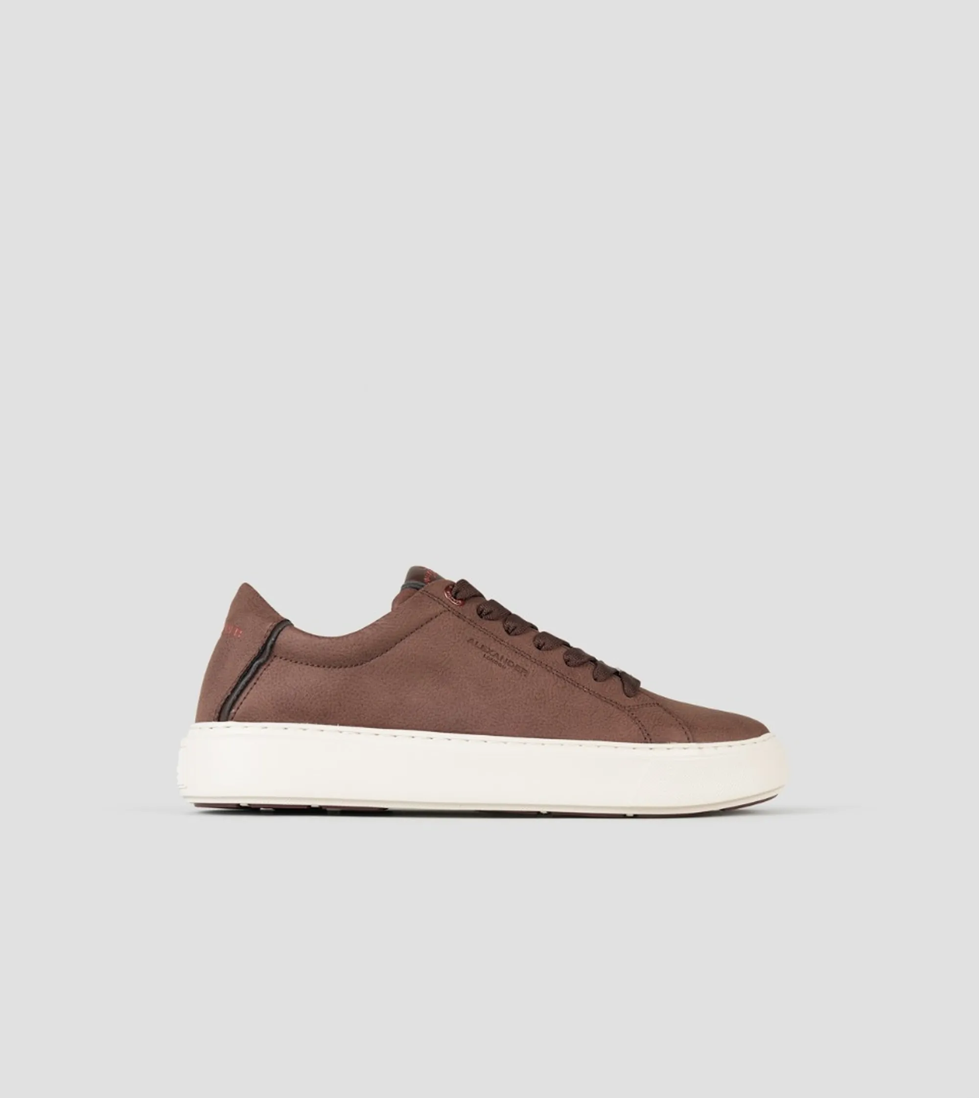 Alexander Smith Sneakers London In Camoscio Marrone Scuro Albeldm9151Dbn 197550