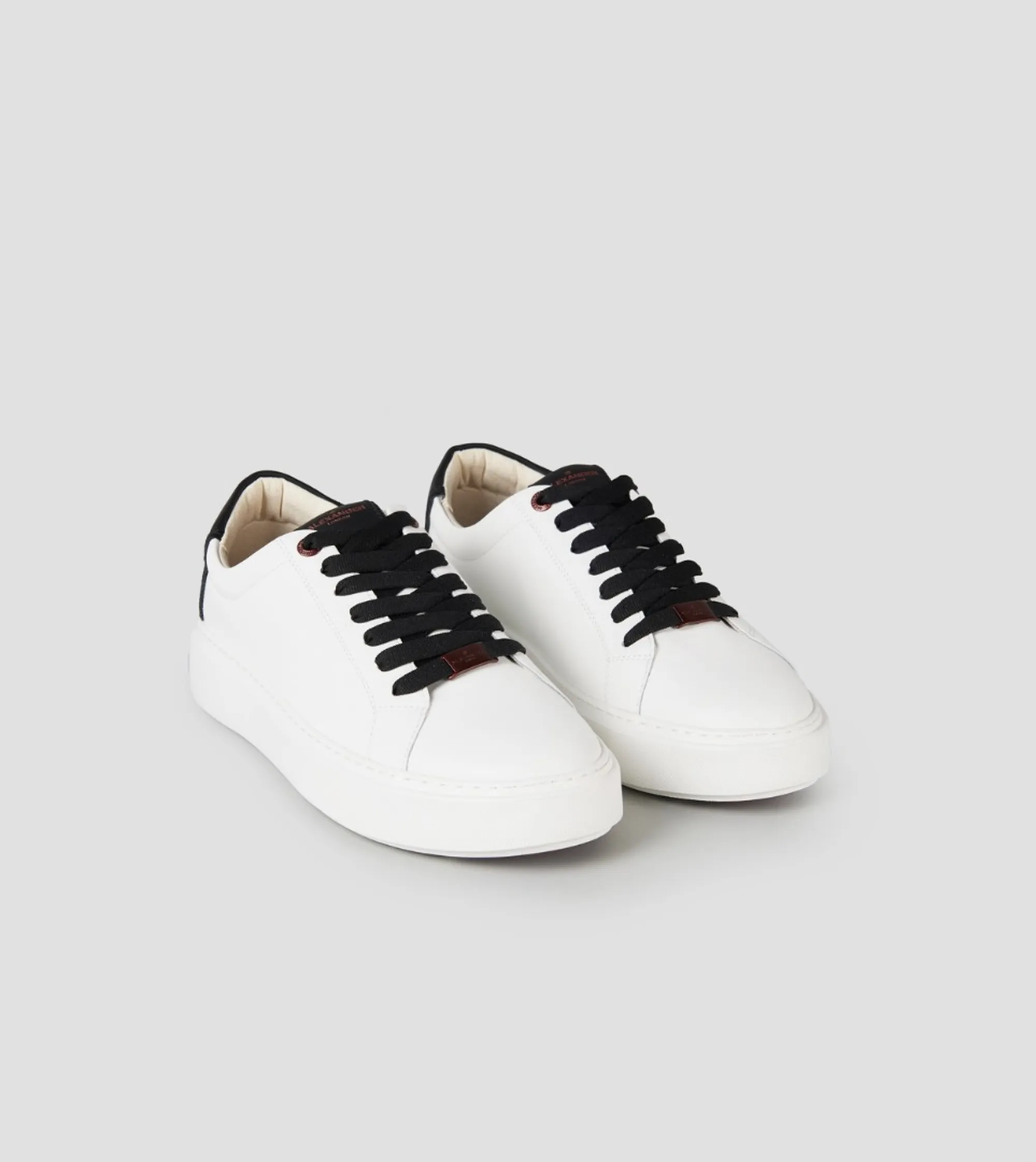 Alexander Smith Sneakers London In Pelle Bianco Albeldm9010Wbk 197529