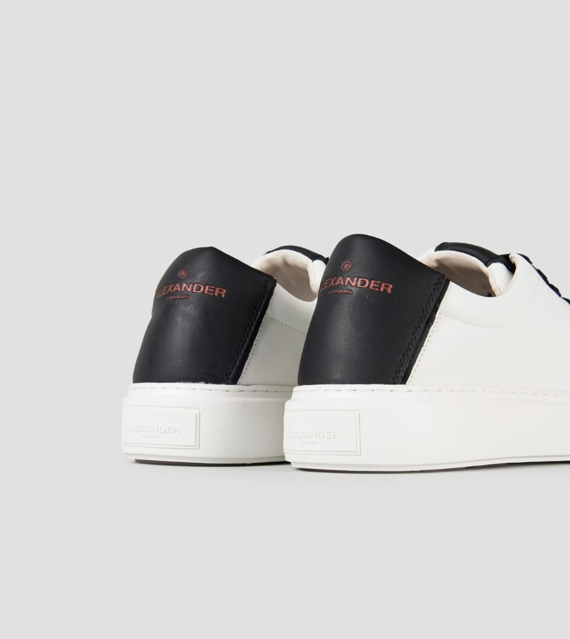 Alexander Smith Sneakers London In Pelle Bianco Albeldm9010Wbk 197530