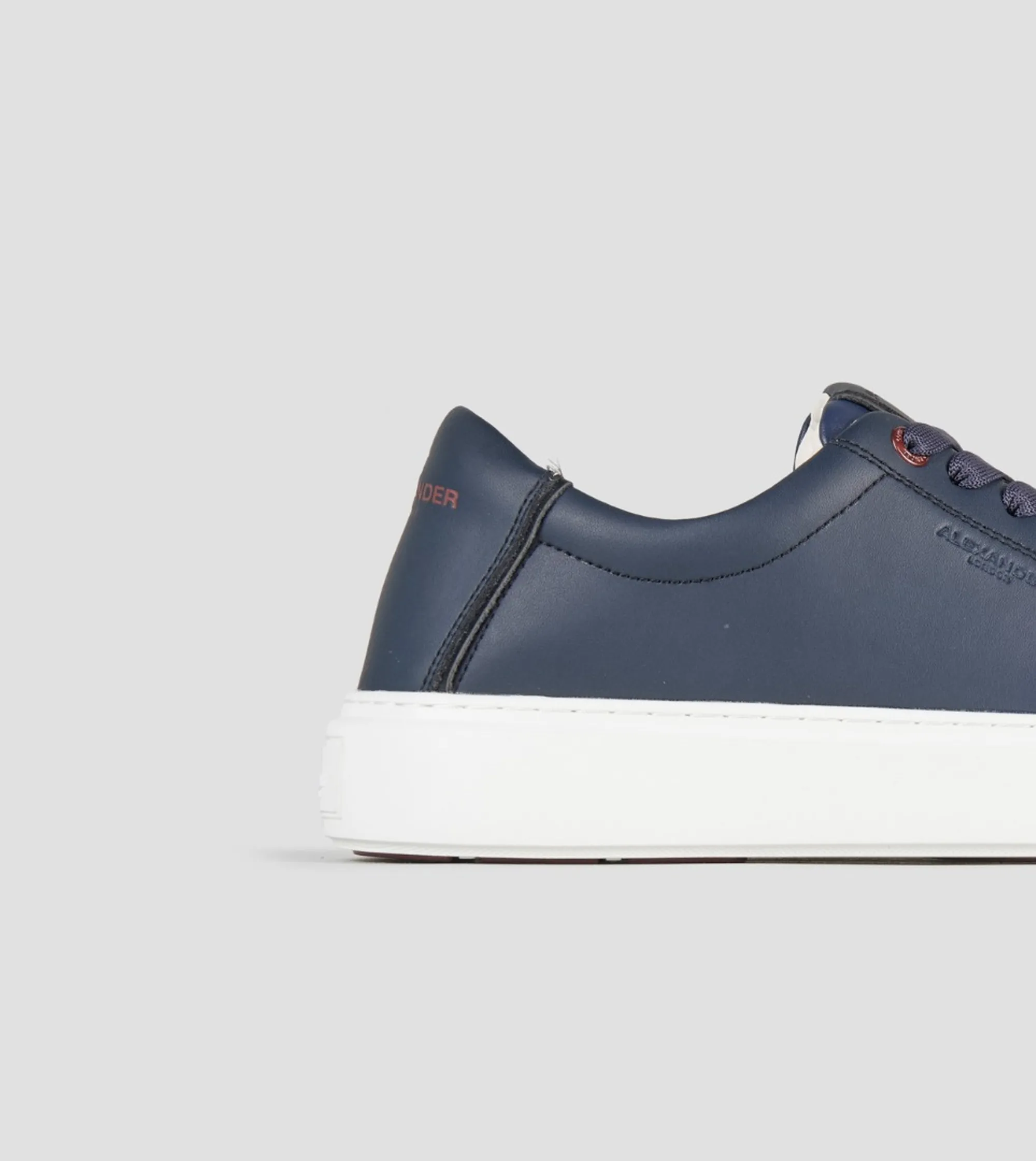 Alexander Smith Sneakers London In Pelle Blu Albeldm9012Ble 197534