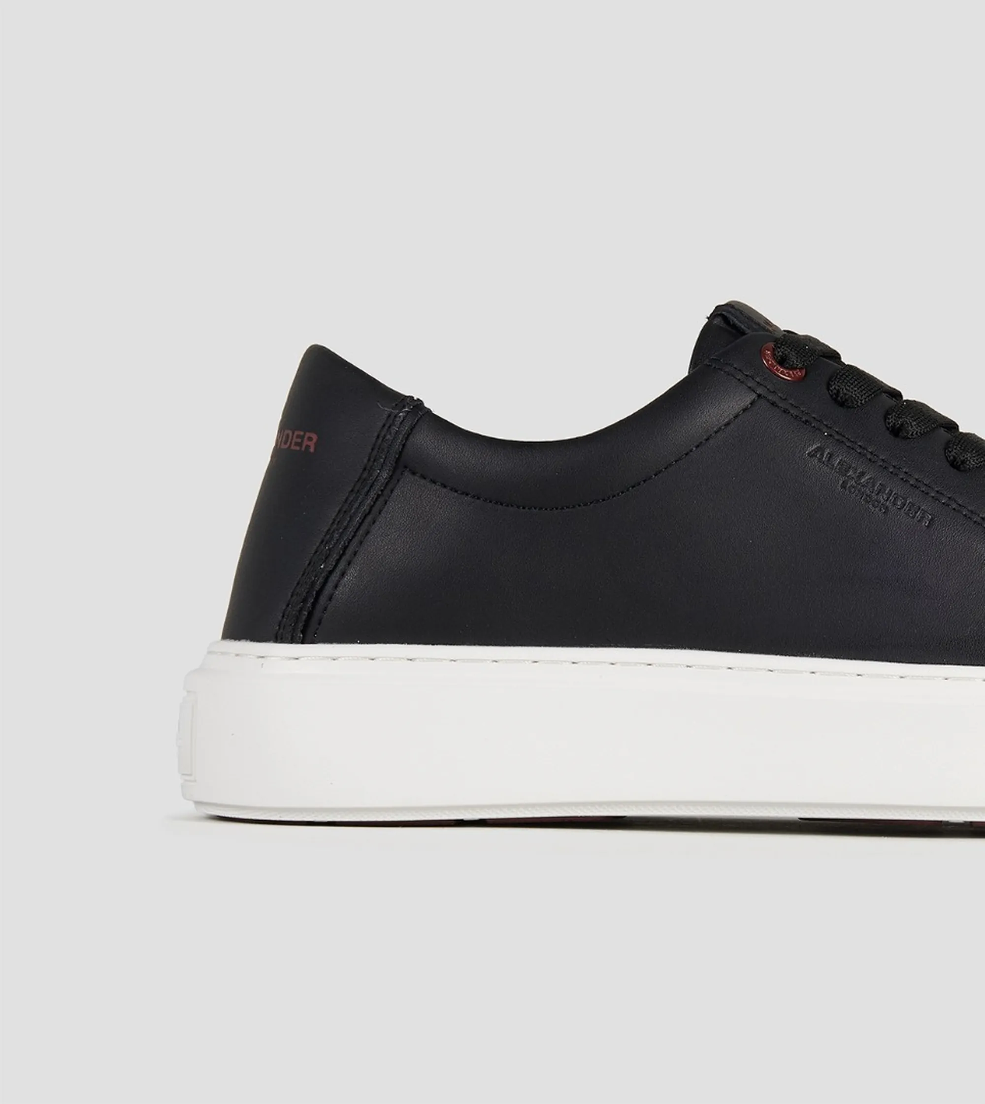 Alexander Smith Sneakers London In Pelle Nero Albeldm9012Blk 197540