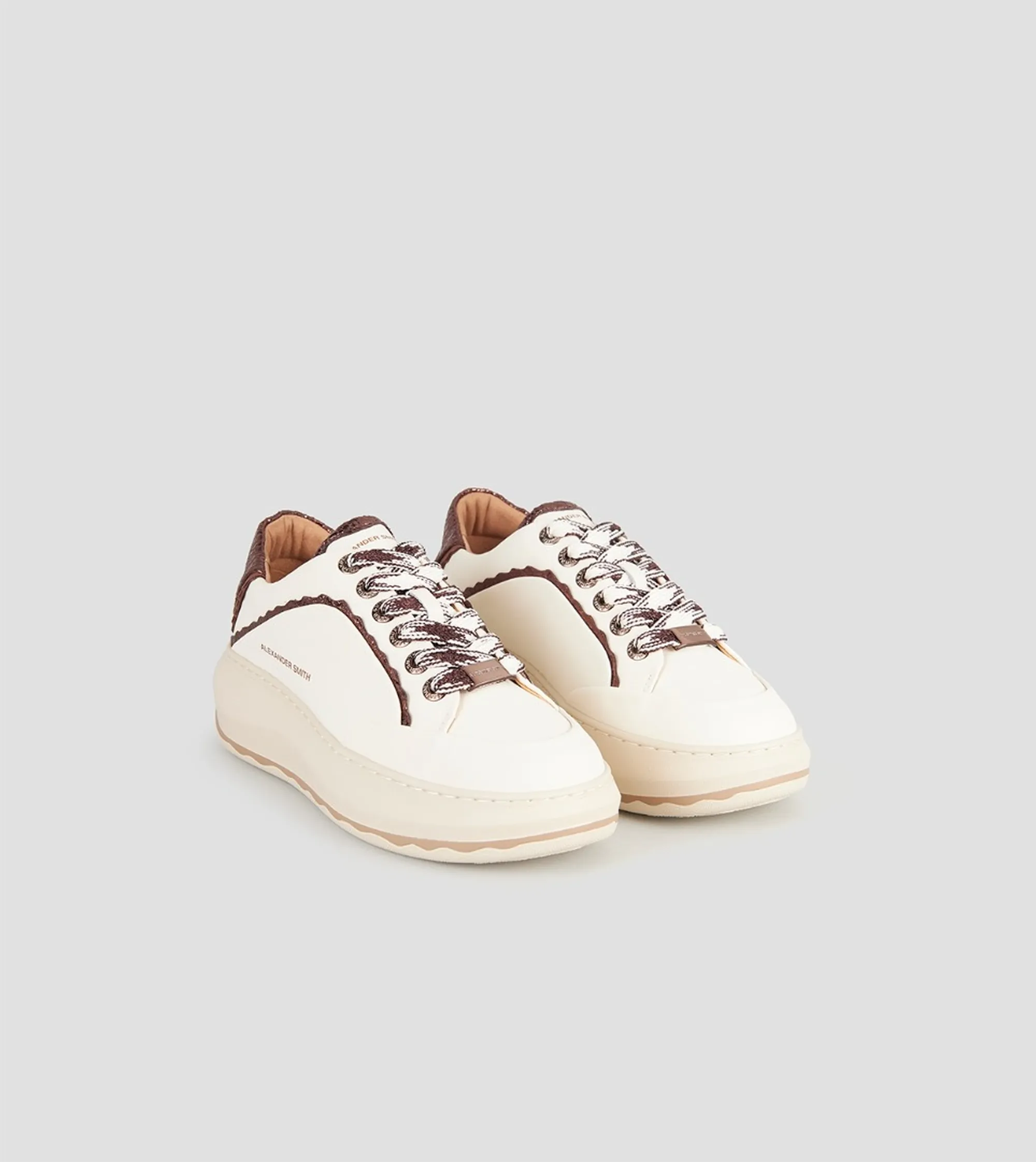 Alexander Smith Sneakers Mayfair In Nappa Bianco Asbemfw9668Iyf 197497