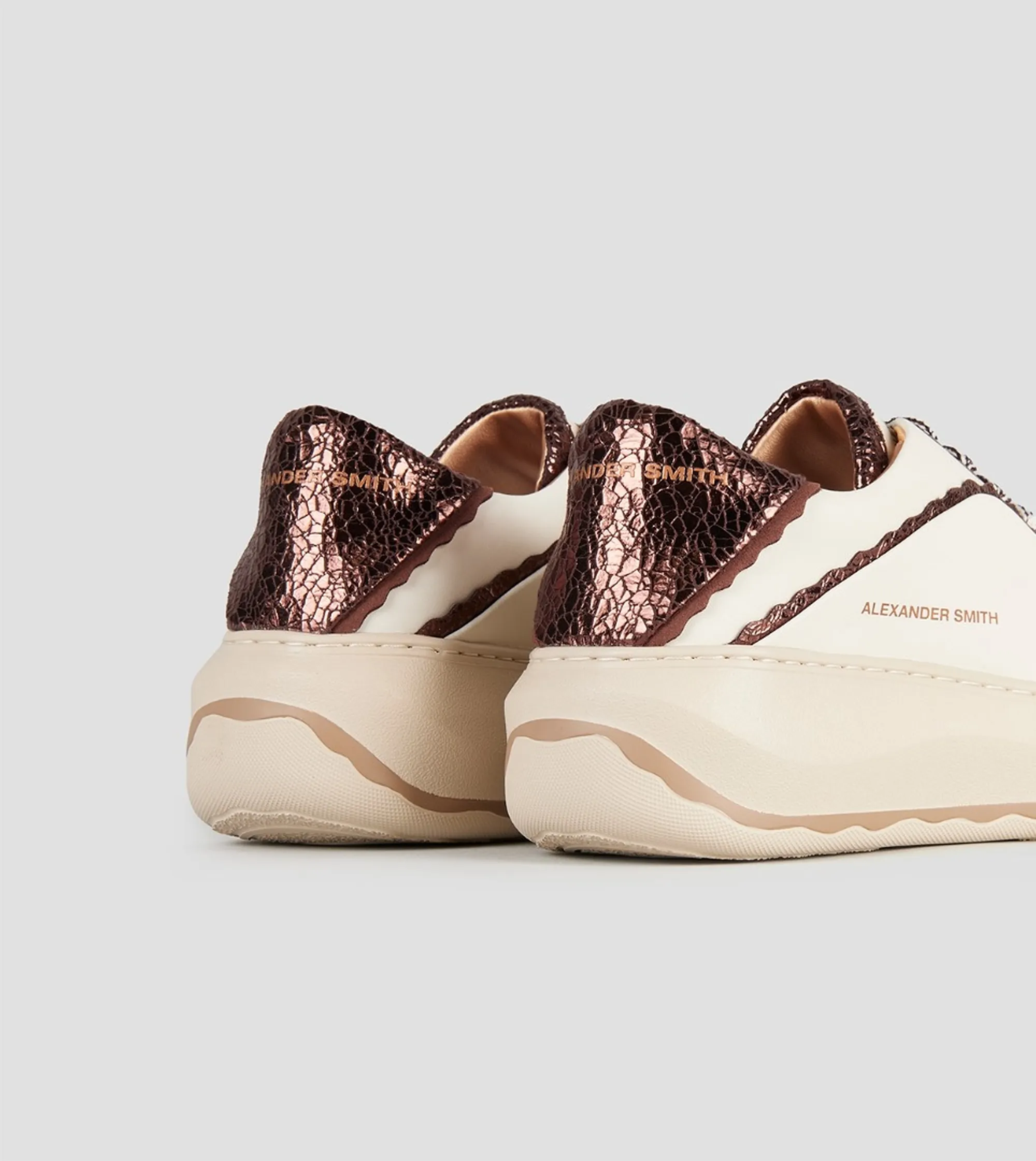 Alexander Smith Sneakers Mayfair In Nappa Bianco Asbemfw9668Iyf 197498