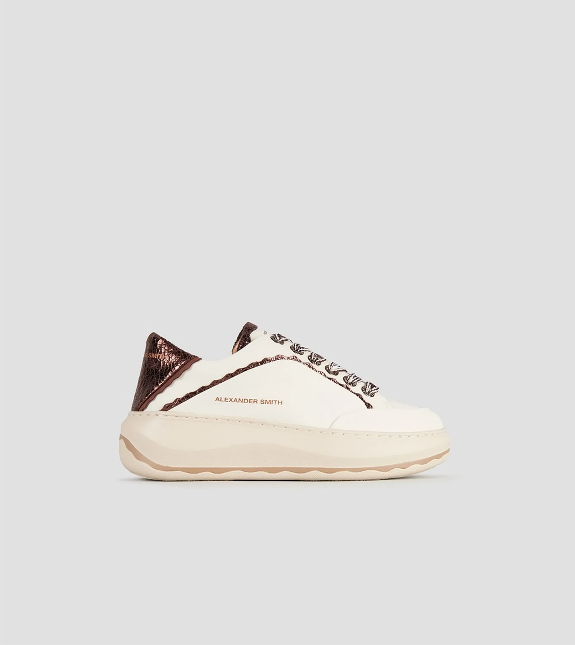Alexander Smith Sneakers Mayfair In Nappa Bianco Asbemfw9668Iyf 197500