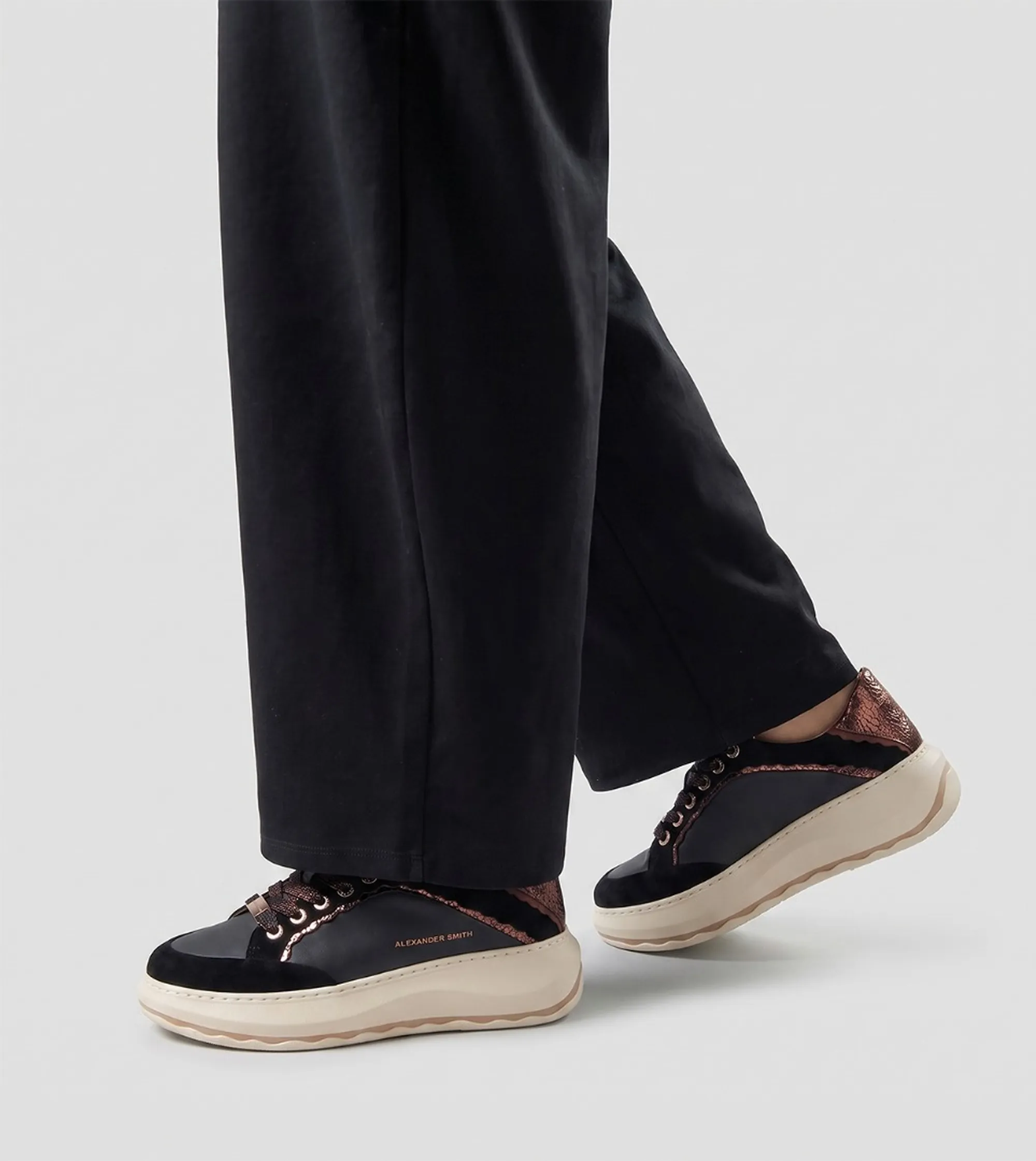 Alexander Smith Sneakers Mayfair In Nappa Nero Asbemfw9668Bbz 197504