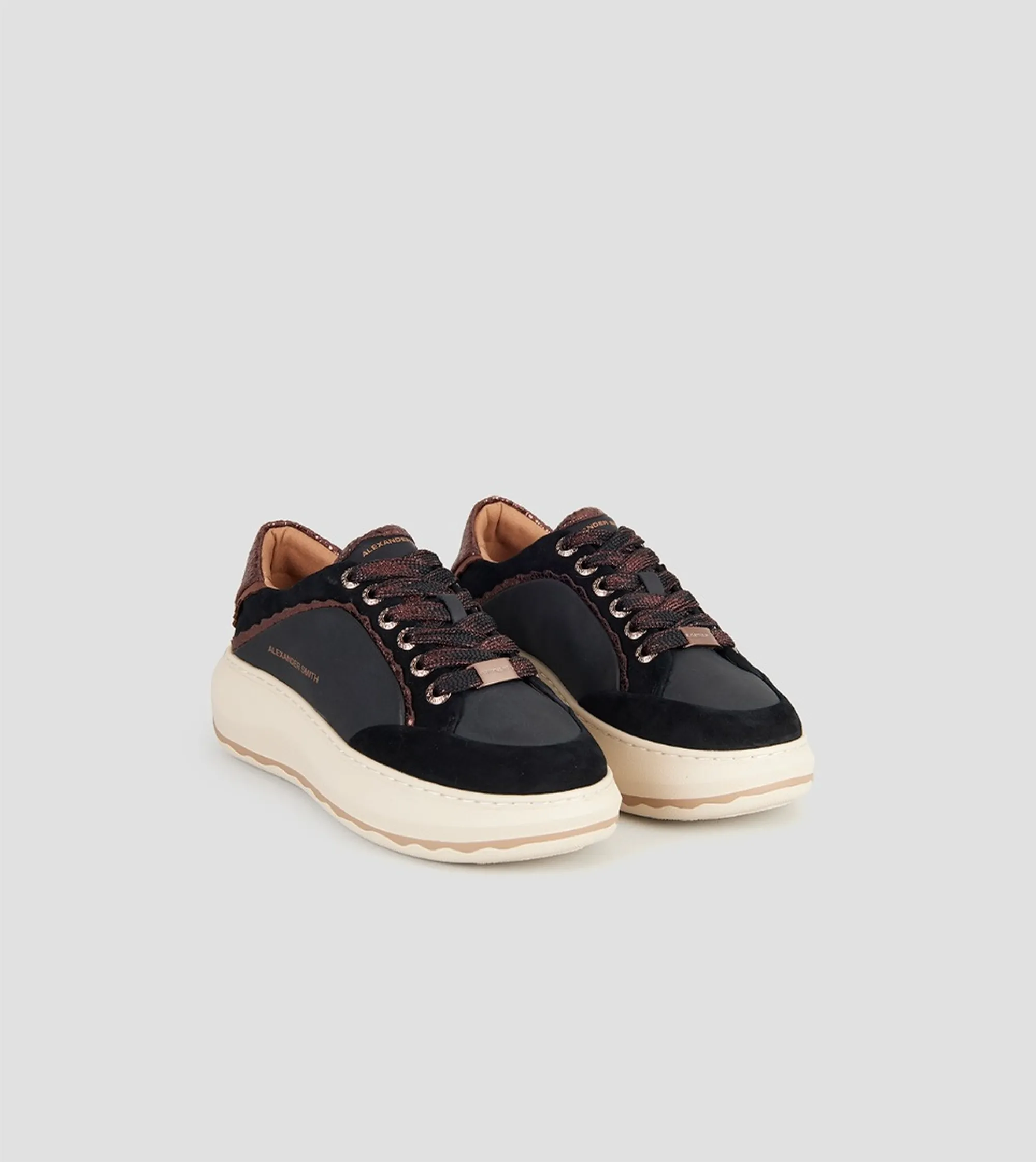 Alexander Smith Sneakers Mayfair In Nappa Nero Asbemfw9668Bbz 197506
