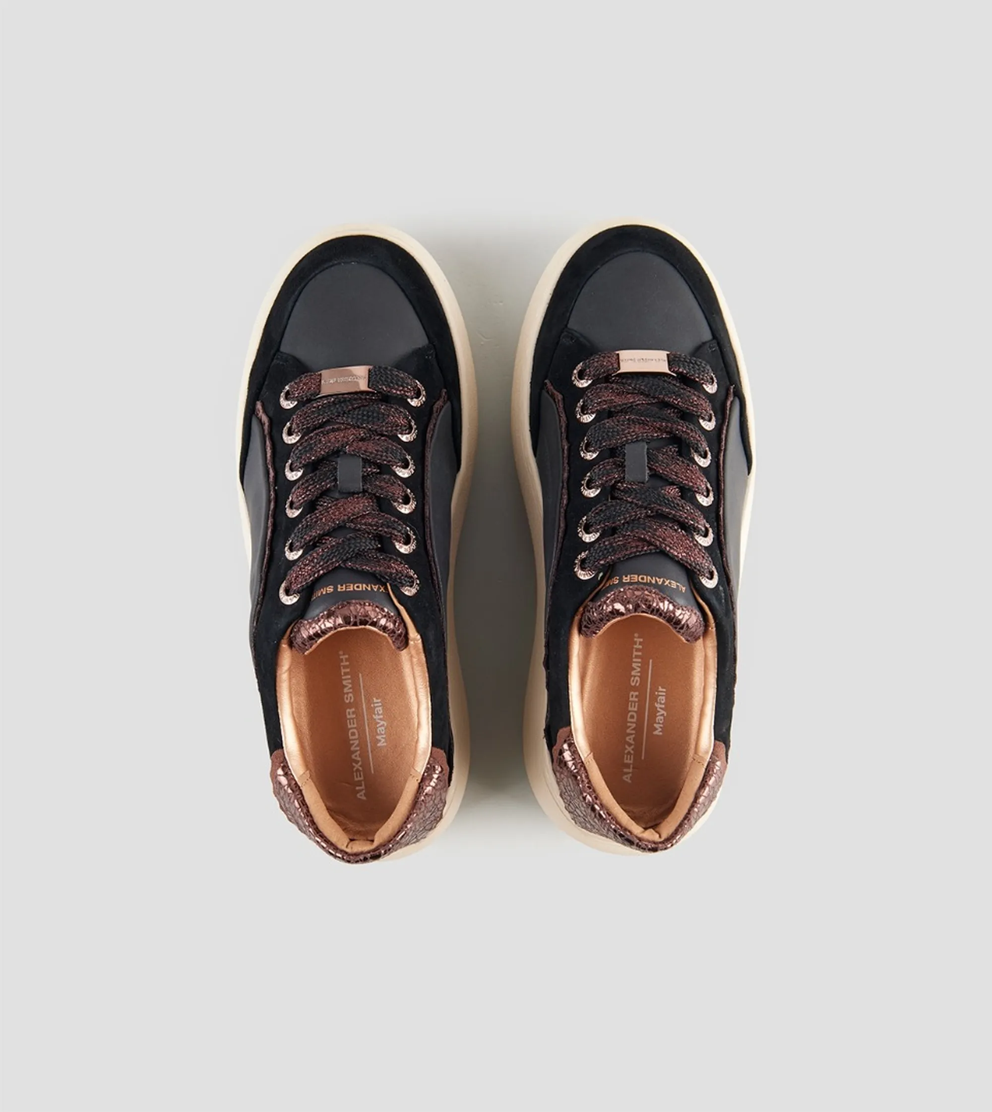 Alexander Smith Sneakers Mayfair In Nappa Nero Asbemfw9668Bbz 197508