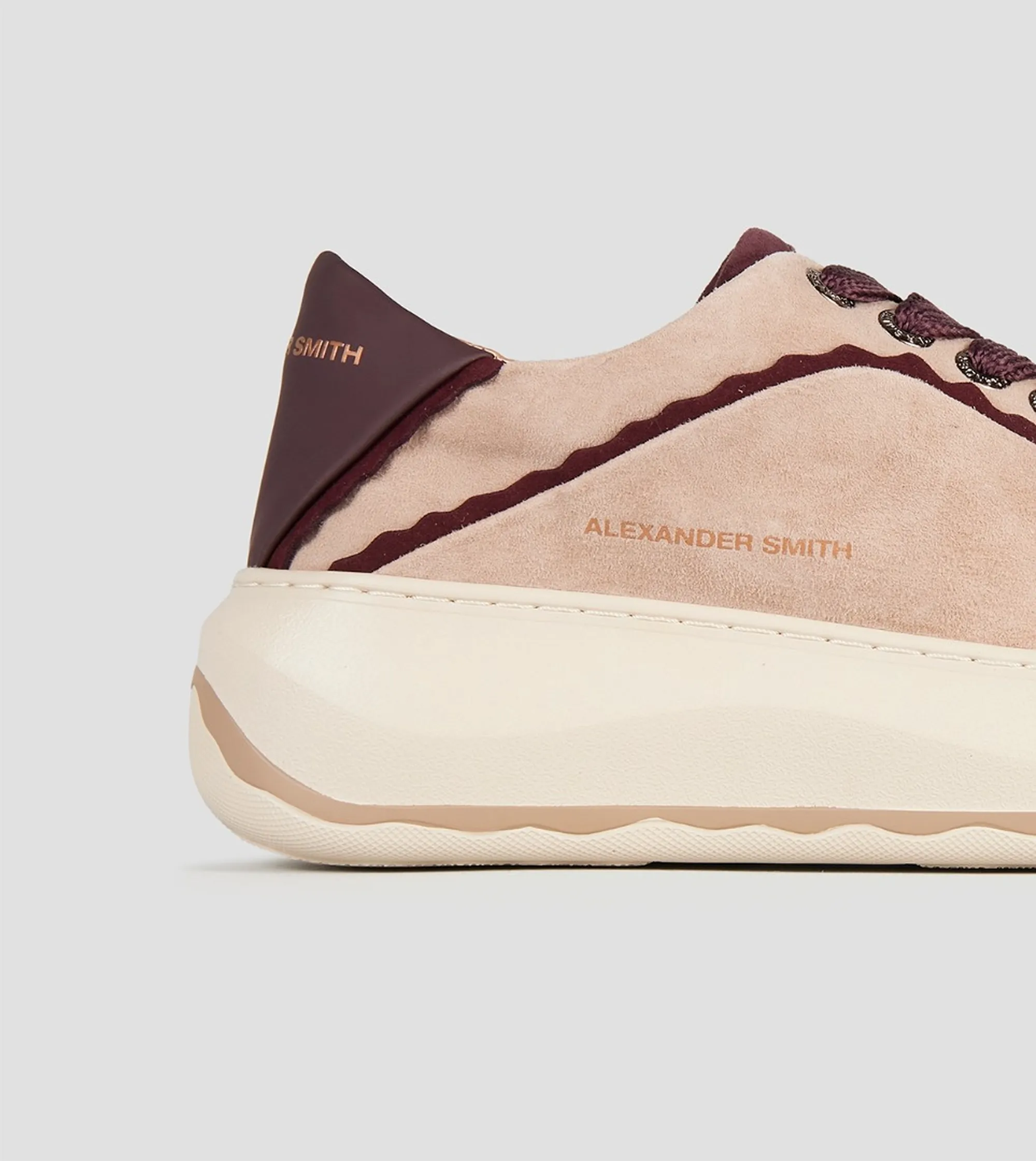 Alexander Smith Sneakers Mayfair In Suede Rosa Asbemfw9670Sbu 197490