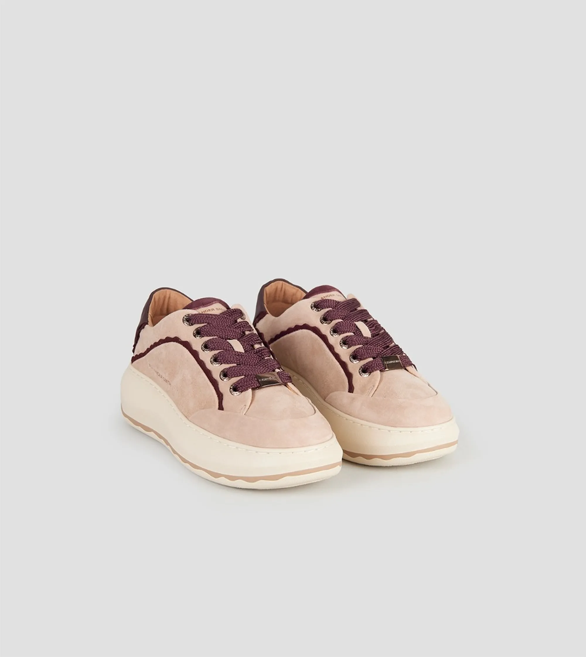 Alexander Smith Sneakers Mayfair In Suede Rosa Asbemfw9670Sbu 197491