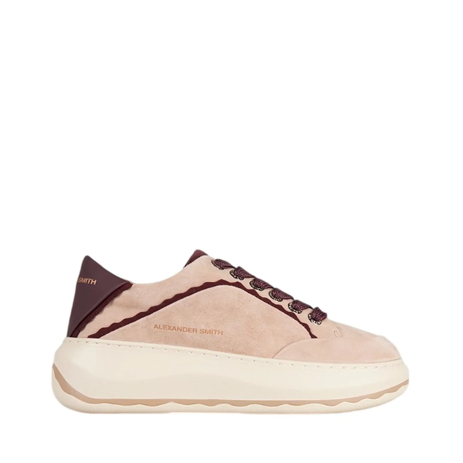 Alexander Smith Sneakers Mayfair In Suede Rosa Asbemfw9670Sbu 197927