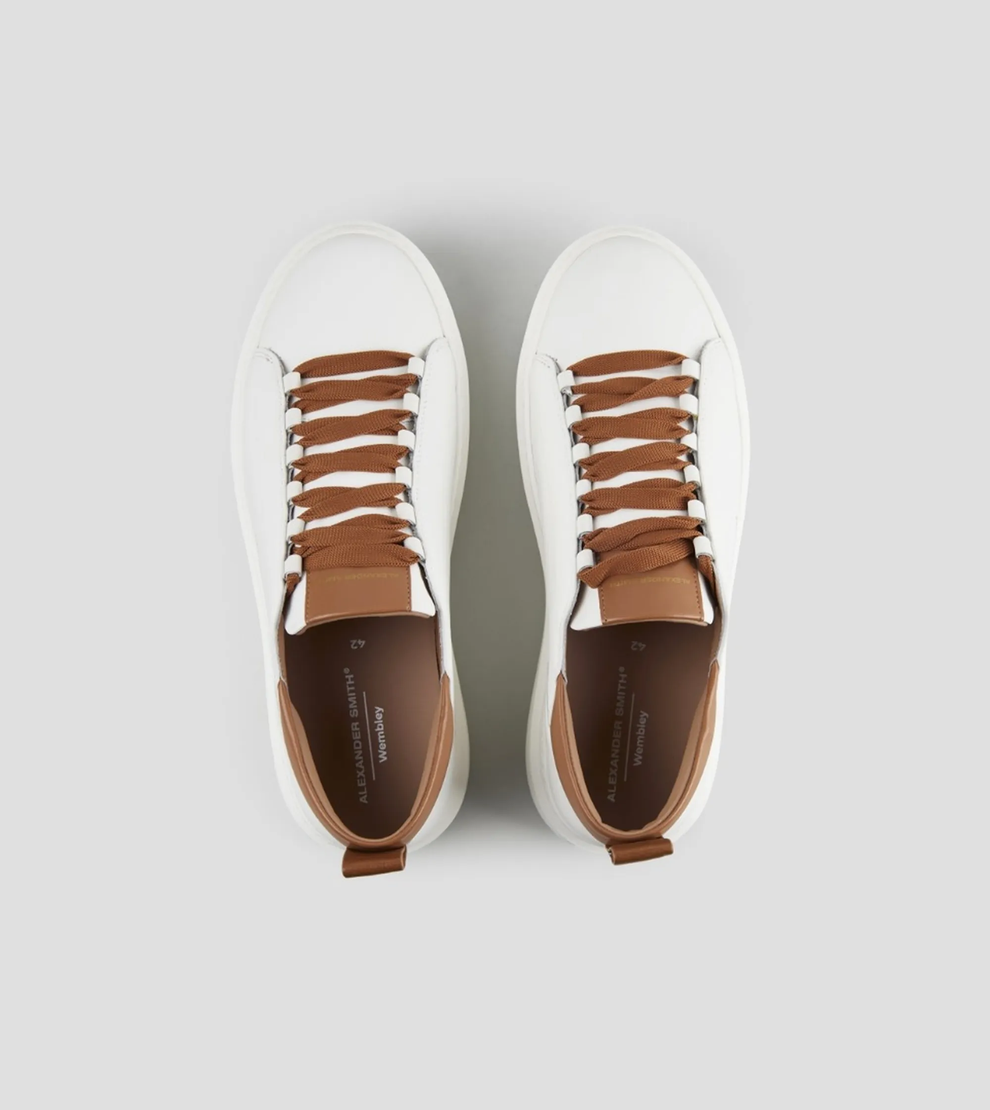 Alexander Smith B'Sneakers Wembley' White Asbdwfm2318Frt 178624