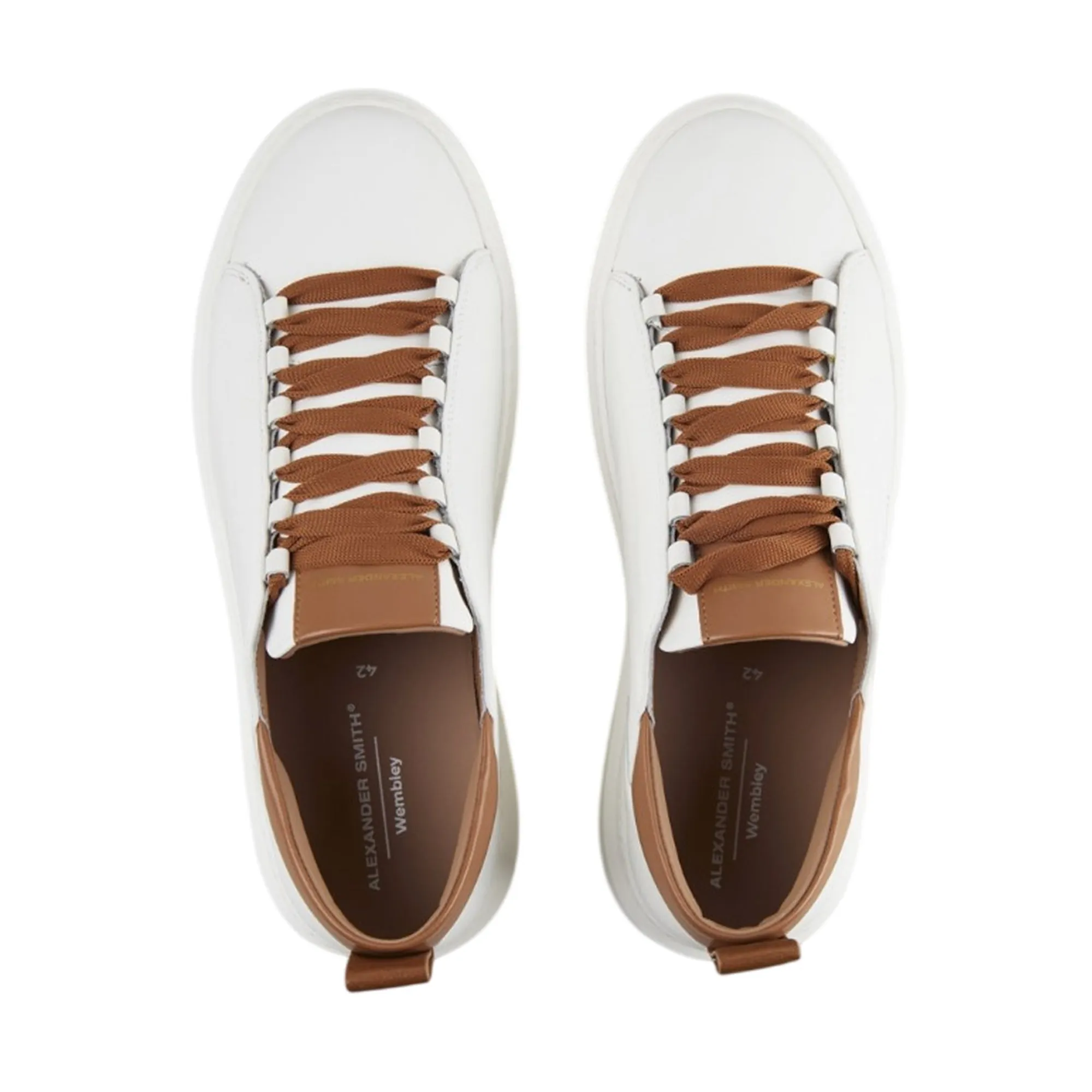 Alexander Smith B'Sneakers Wembley' White Asbdwfm2318Frt 180483