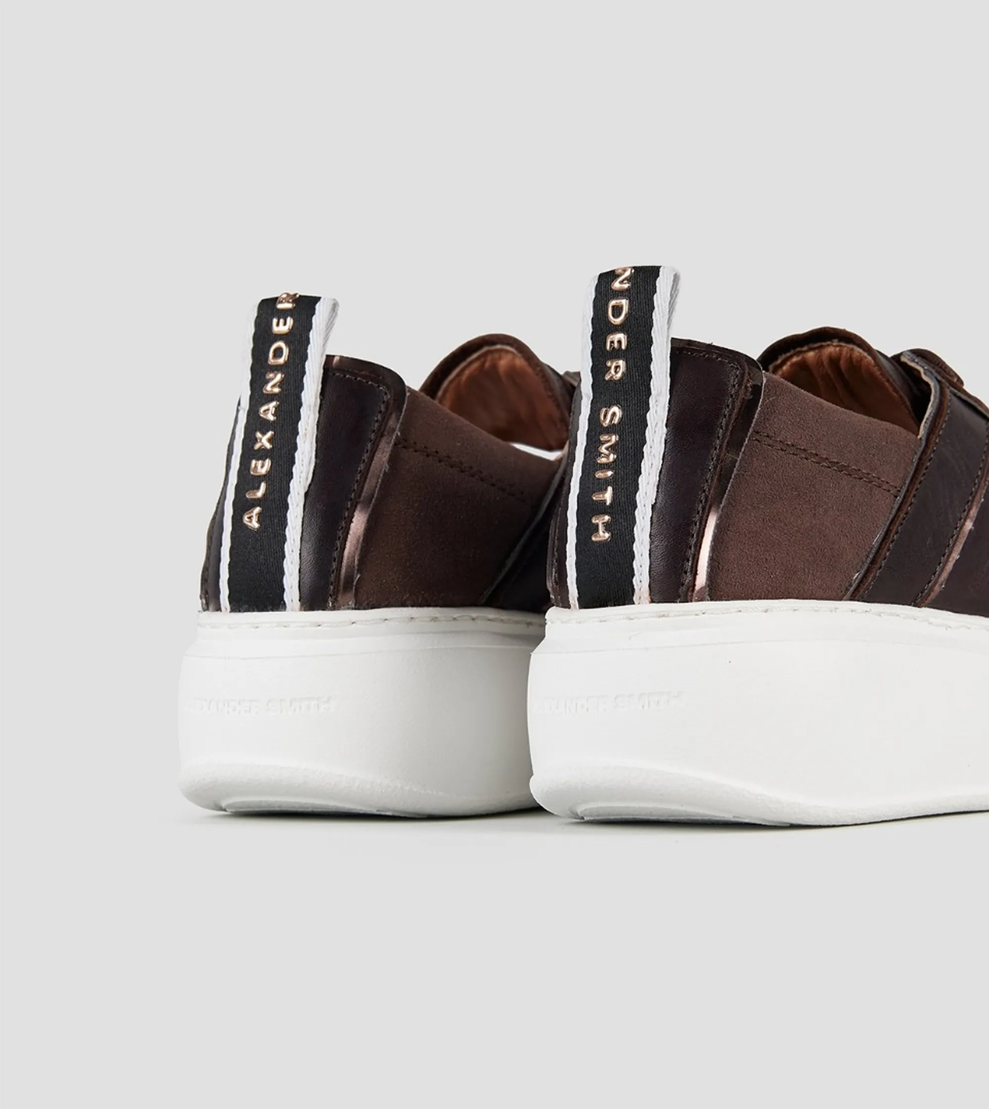 Alexander Smith Sneakers Wembley High Marrone Scuro Asbewhw8375Dbn 197511