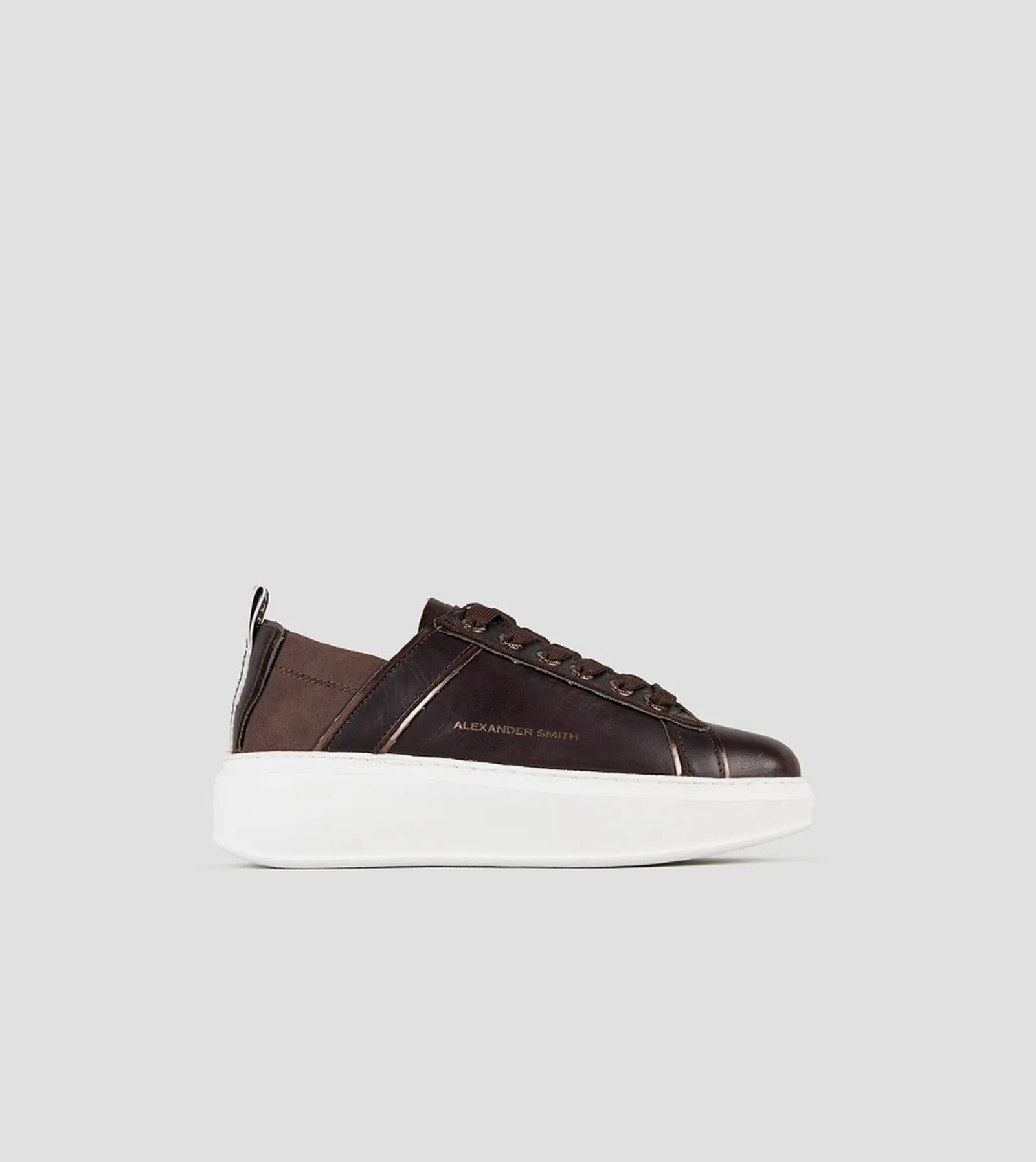 Alexander Smith Sneakers Wembley High Marrone Scuro Asbewhw8375Dbn 197514