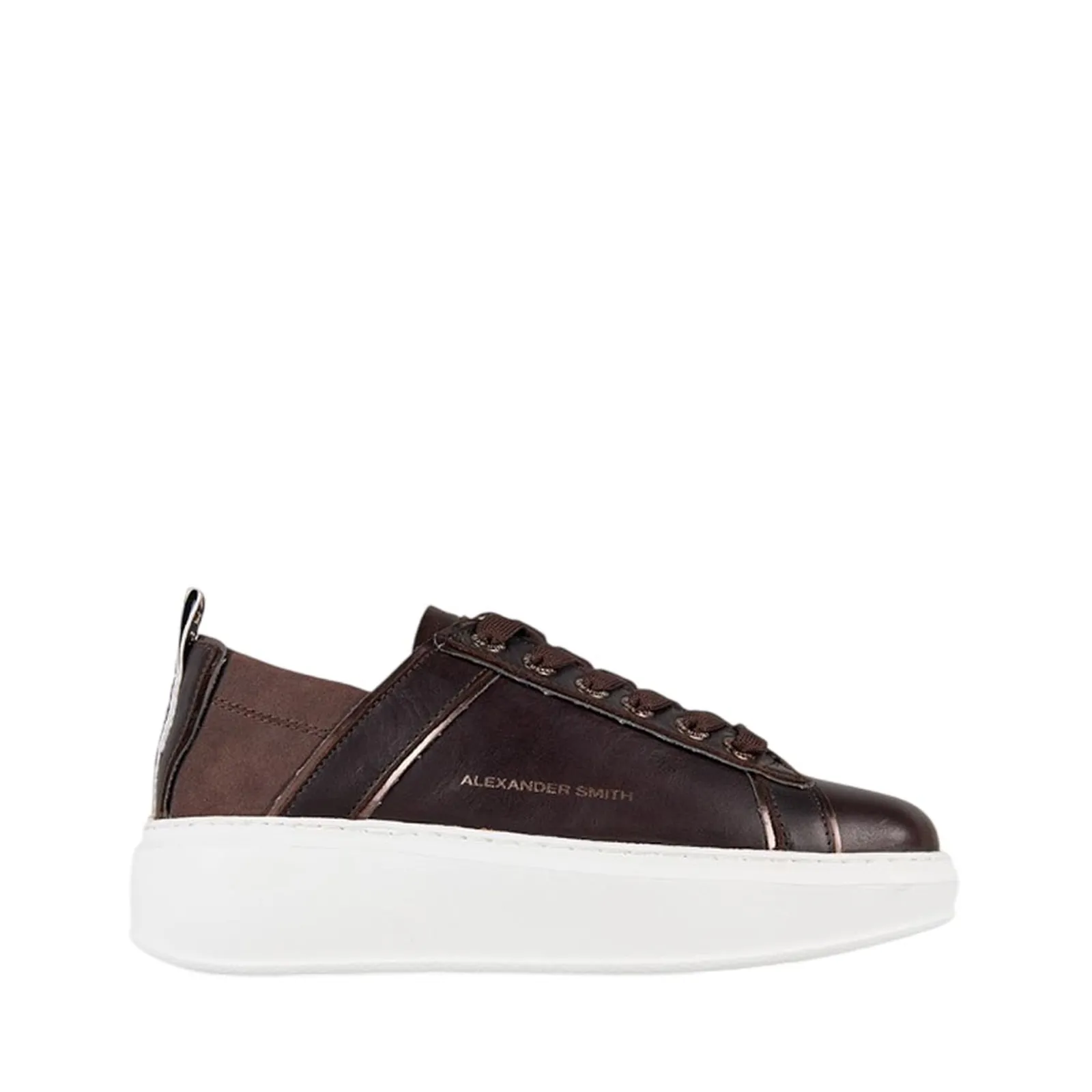 Alexander Smith Sneakers Wembley High Marrone Scuro Asbewhw8375Dbn 197922