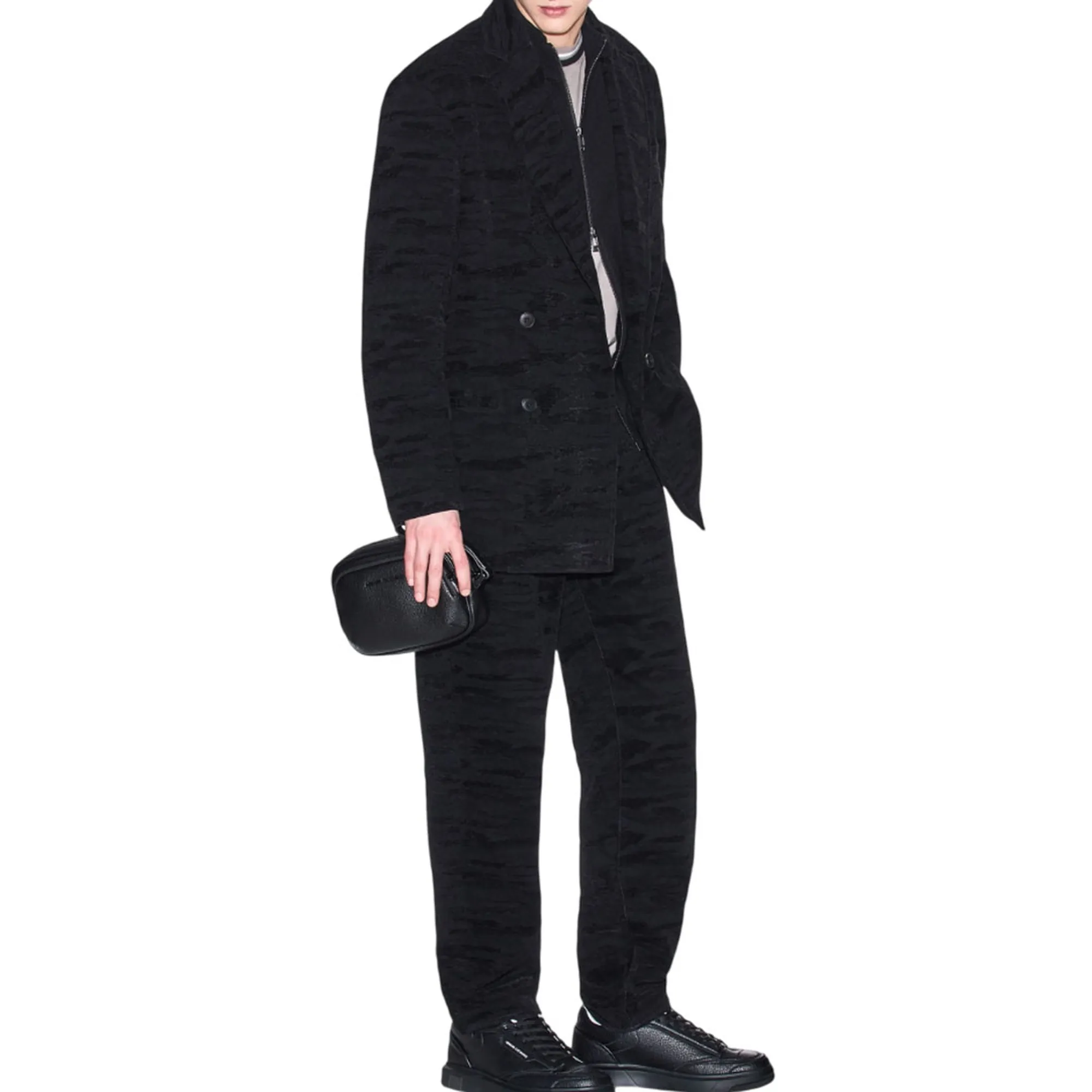 Armani Exchange B'Beauty Case In Technical Fabric' Black Xm002034Af19929 180686