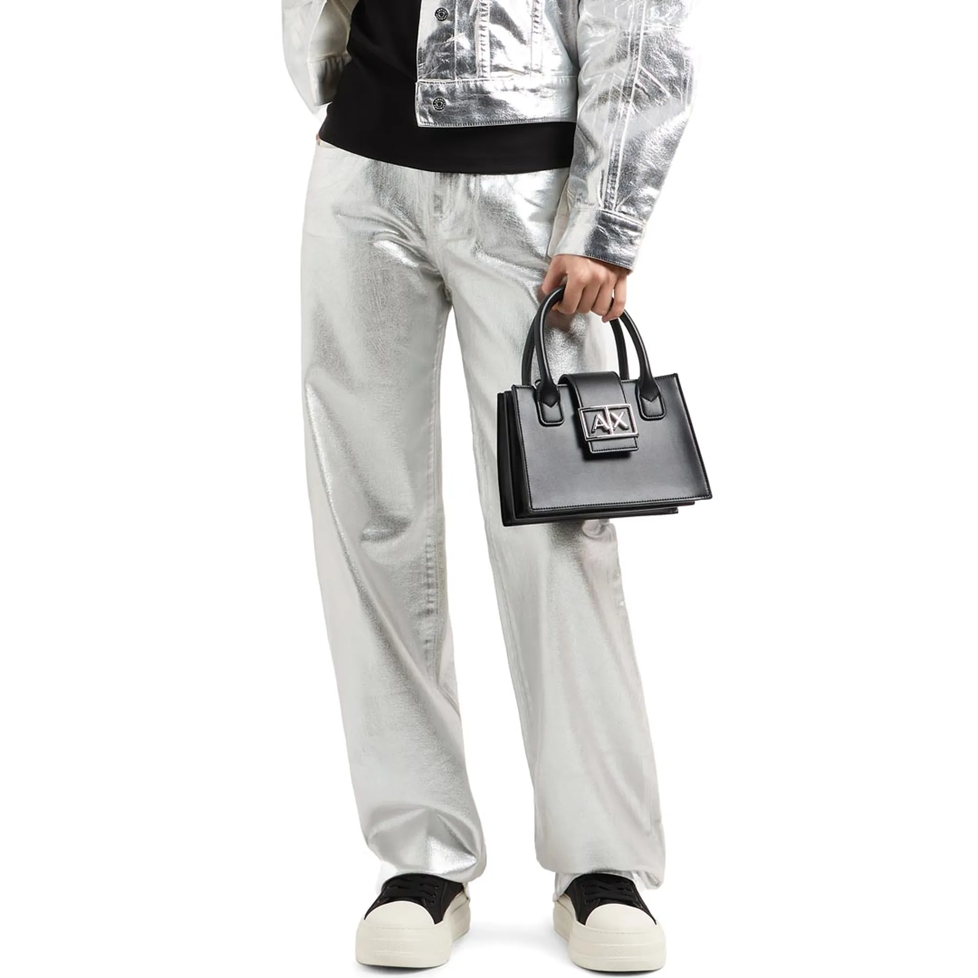 Armani Exchange B'Small Handbag' Black Xw000306Af12039 162734