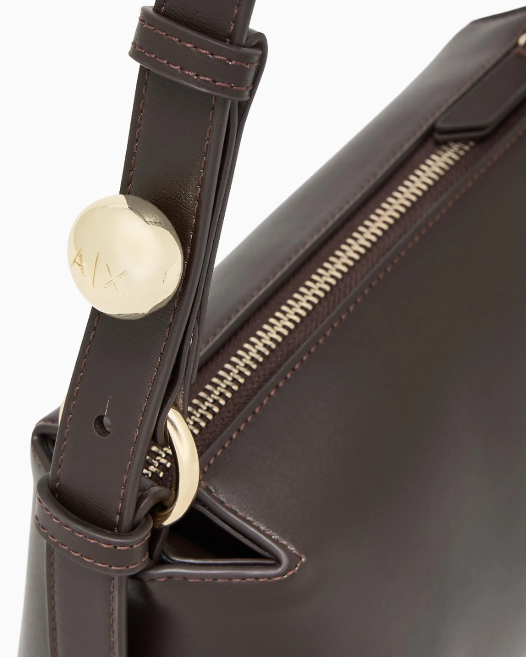 Armani Exchange B'Shoulder Bag With Adjustable Shoulder Strap' Brown Xw002990Af26452 194219