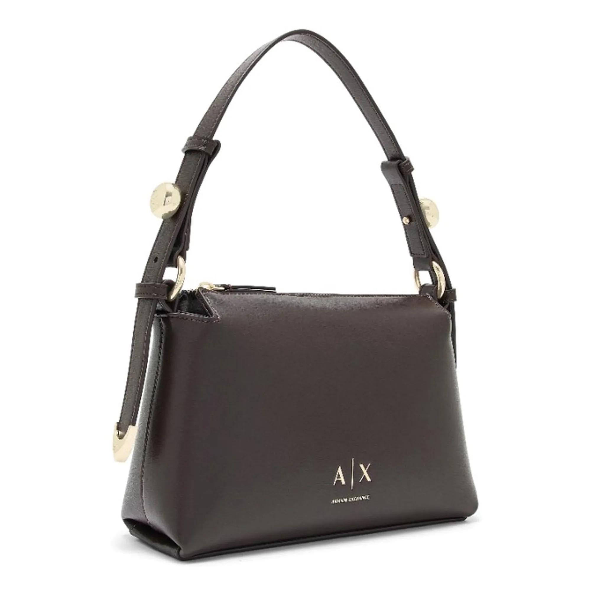 Armani Exchange Borsa A Spalla Con Tracolla Regolabile Marrone Xw002990Af26452 194600