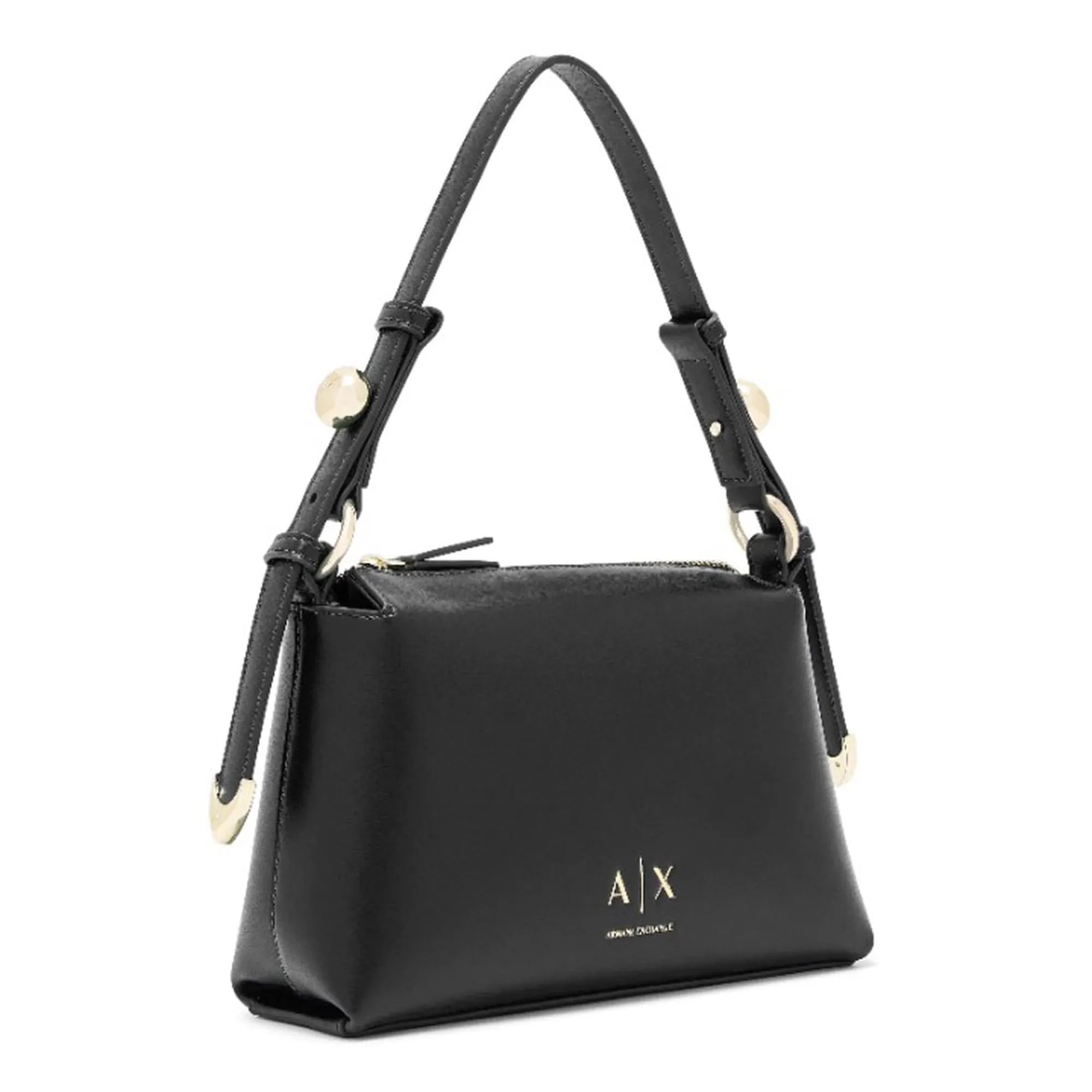 Armani Exchange Borsa A Spalla Con Tracolla Regolabile Nero Xw002990Af26452 194593