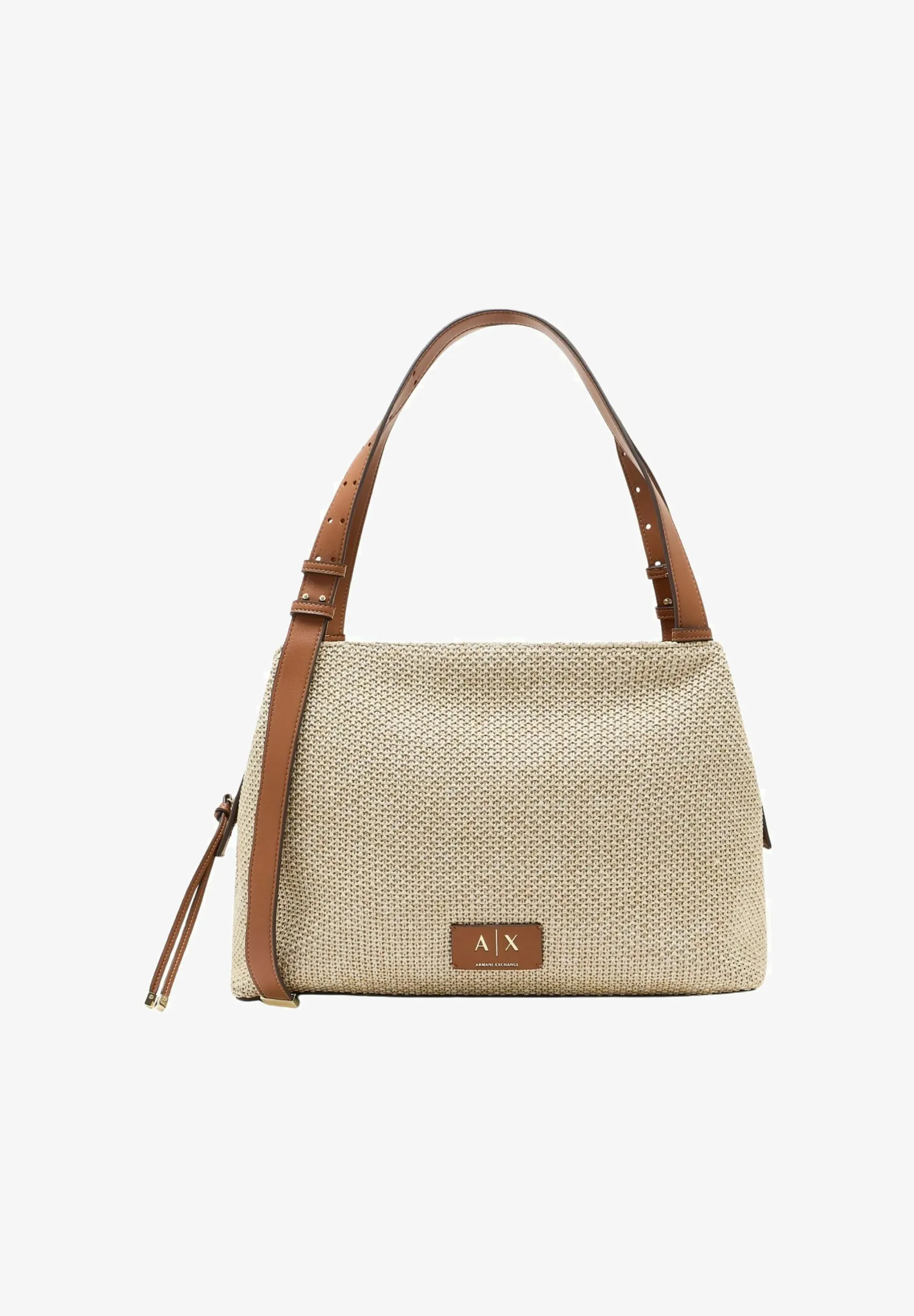 Armani Exchange Borsa A Spalla Strutturata Beige Xw002603Af22683 175370
