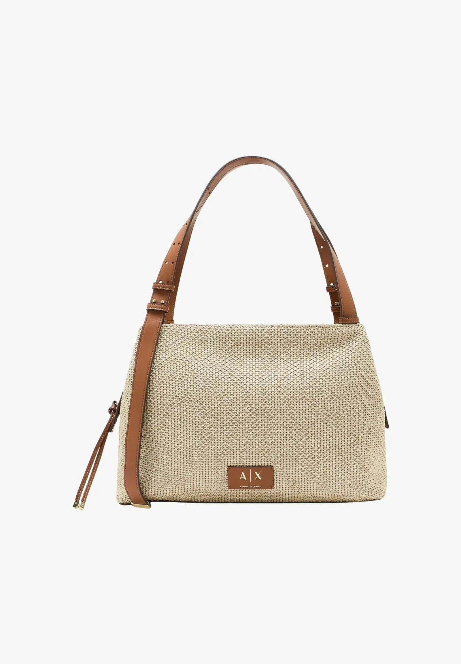 Armani Exchange Borsa A Spalla Strutturata Beige Xw002603Af22683 175370
