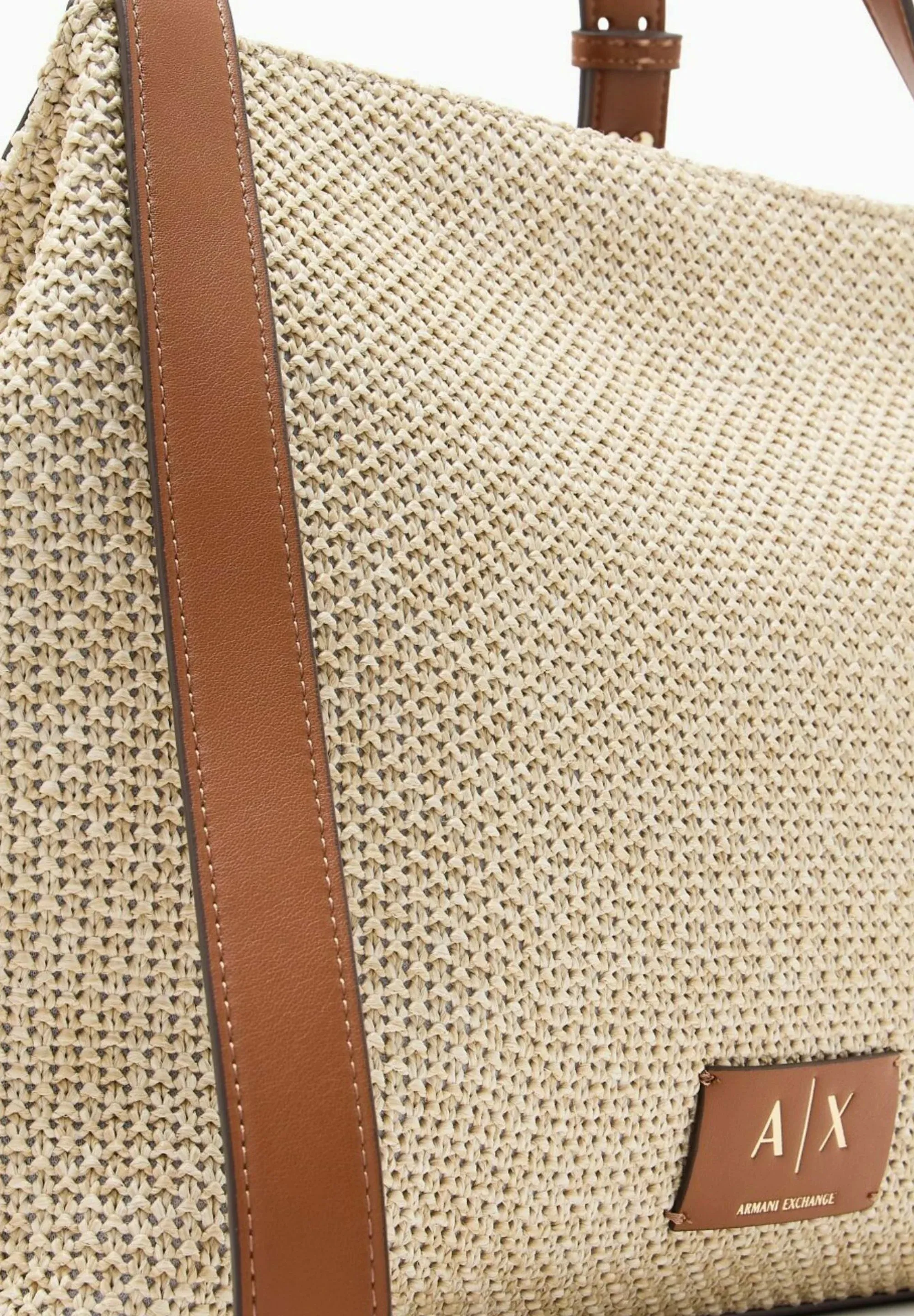 Armani Exchange Borsa A Spalla Strutturata Beige Xw002603Af22683 175372