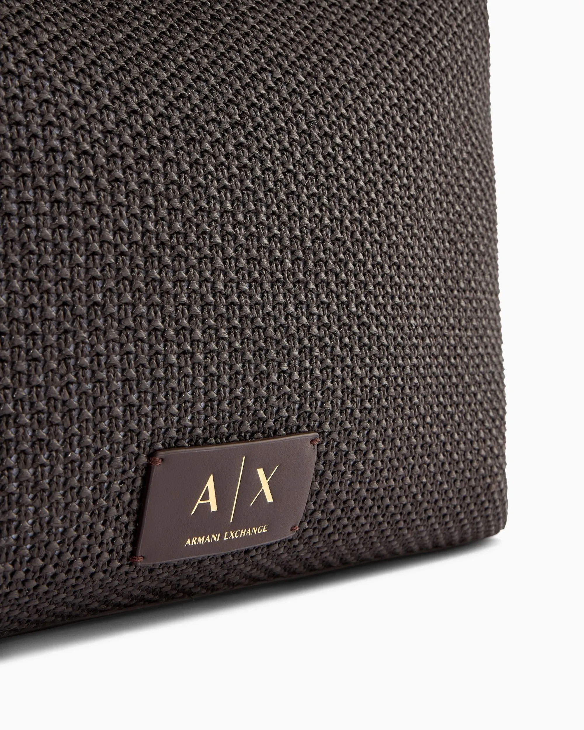 Armani Exchange Borsa A Spalla Strutturata Marrone Xw002603Af22683 175365