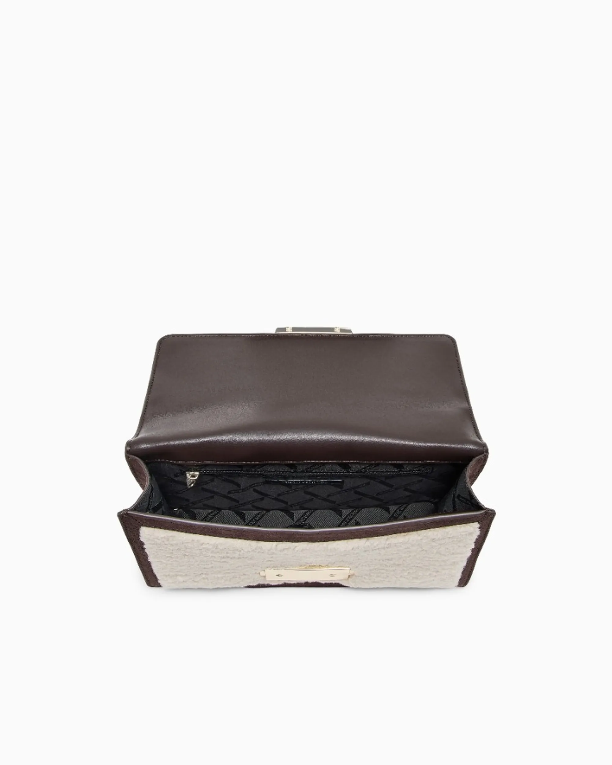 Armani Exchange B'Fur Effect Messenger Bag' Brown Xw000070Af28295 194137
