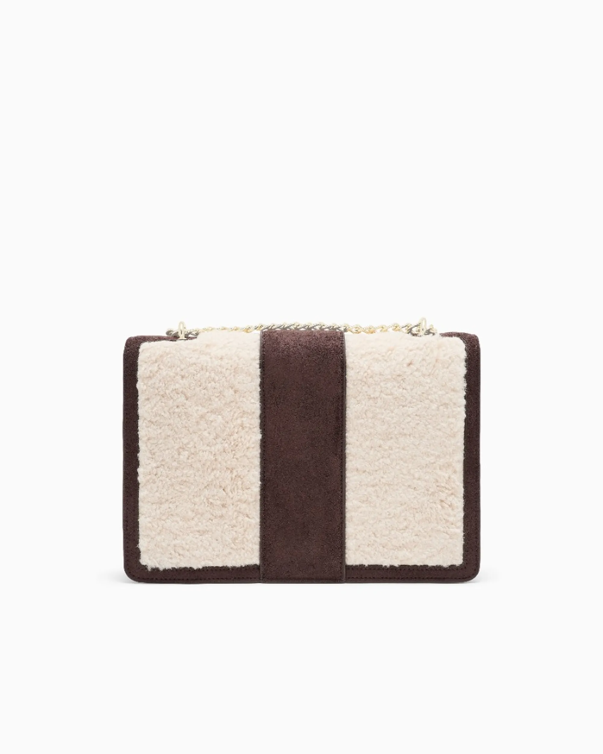 Armani Exchange B'Fur Effect Messenger Bag' Brown Xw000070Af28295 194140