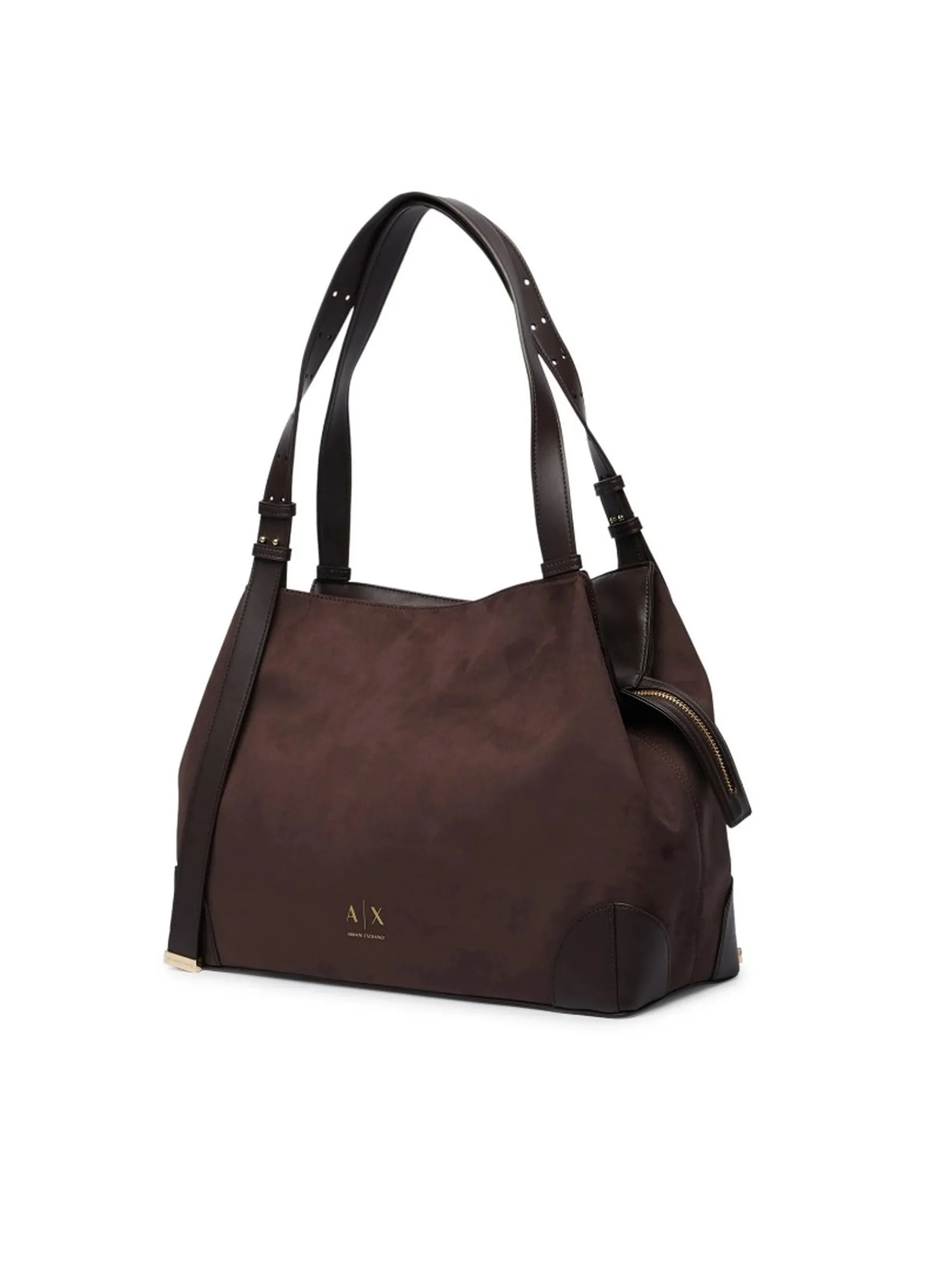 Armani Exchange B'Large Shopping Bag' Brown Xw002603Af22666 194176