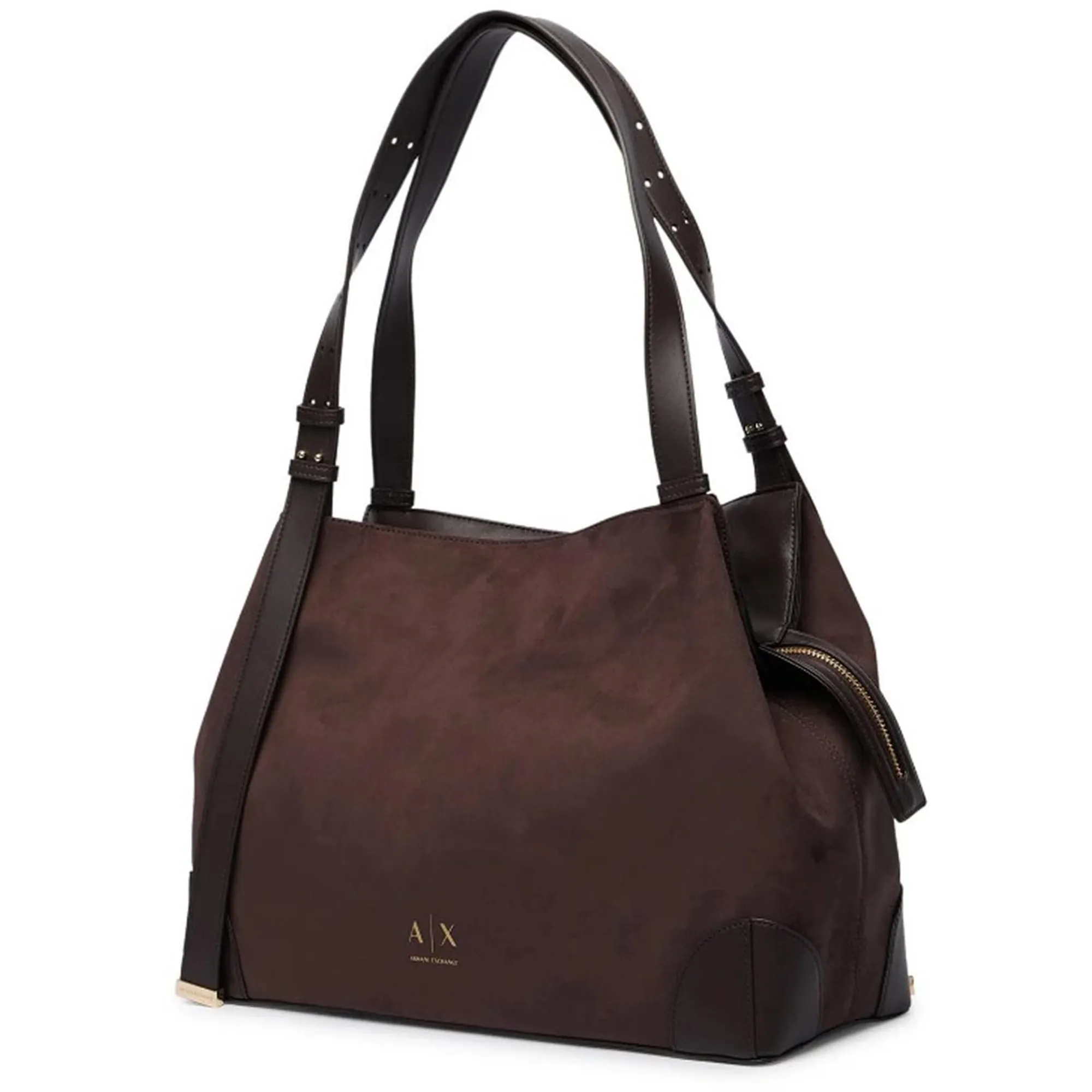 Armani Exchange Borsa Shopping Grande Marrone Xw002603Af22666 194625