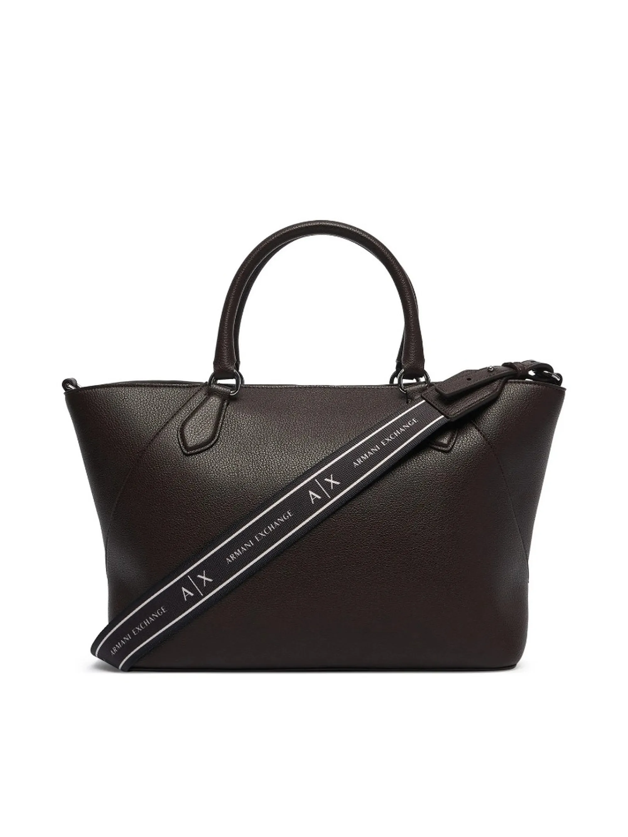 Armani Exchange B'Large Shopping Bag With Shoulder Strap And Removable Charm' Brown Xw003086Af26569 194243