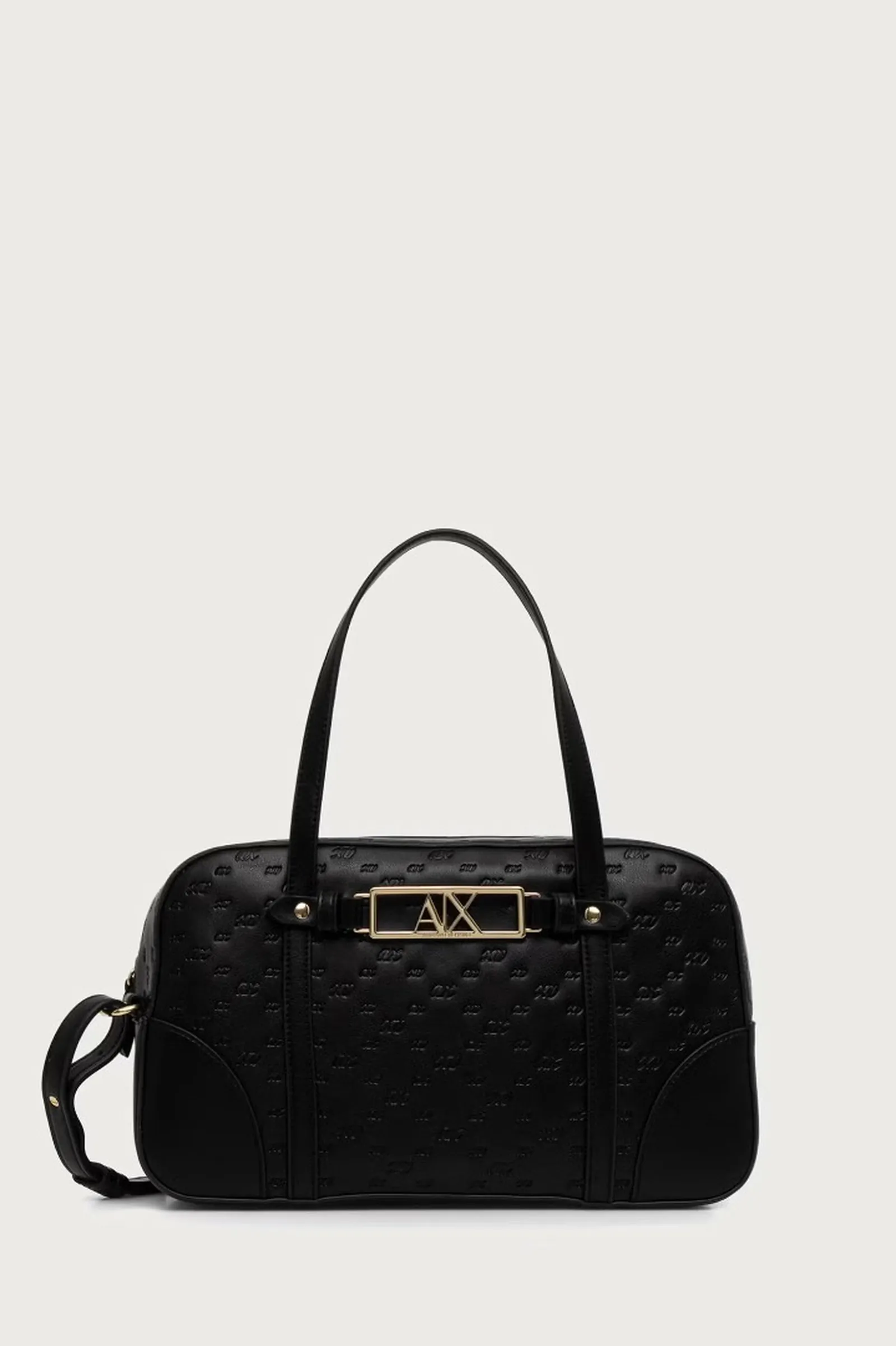 Armani Exchange Borsa Top Handle Ax Media Nero Xw002610Af26970 194187