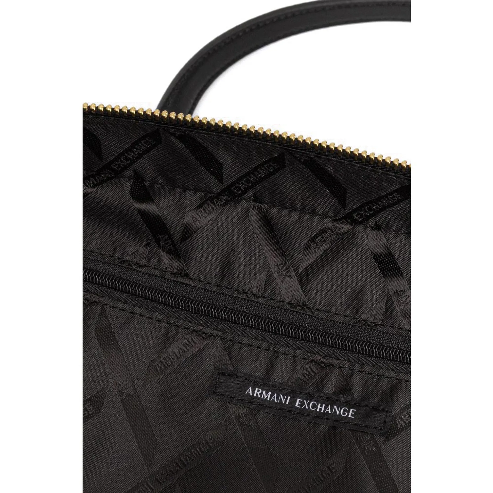 Armani Exchange Borsa Top Handle Ax Media Nero Xw002610Af26970 194622