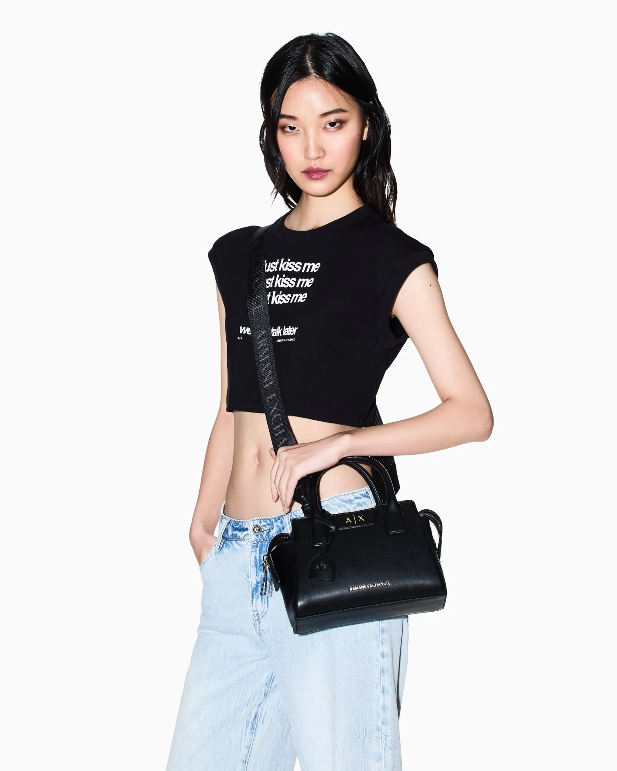 Armani Exchange Borsa Top Handles Nero Xw002159Af19892 175335
