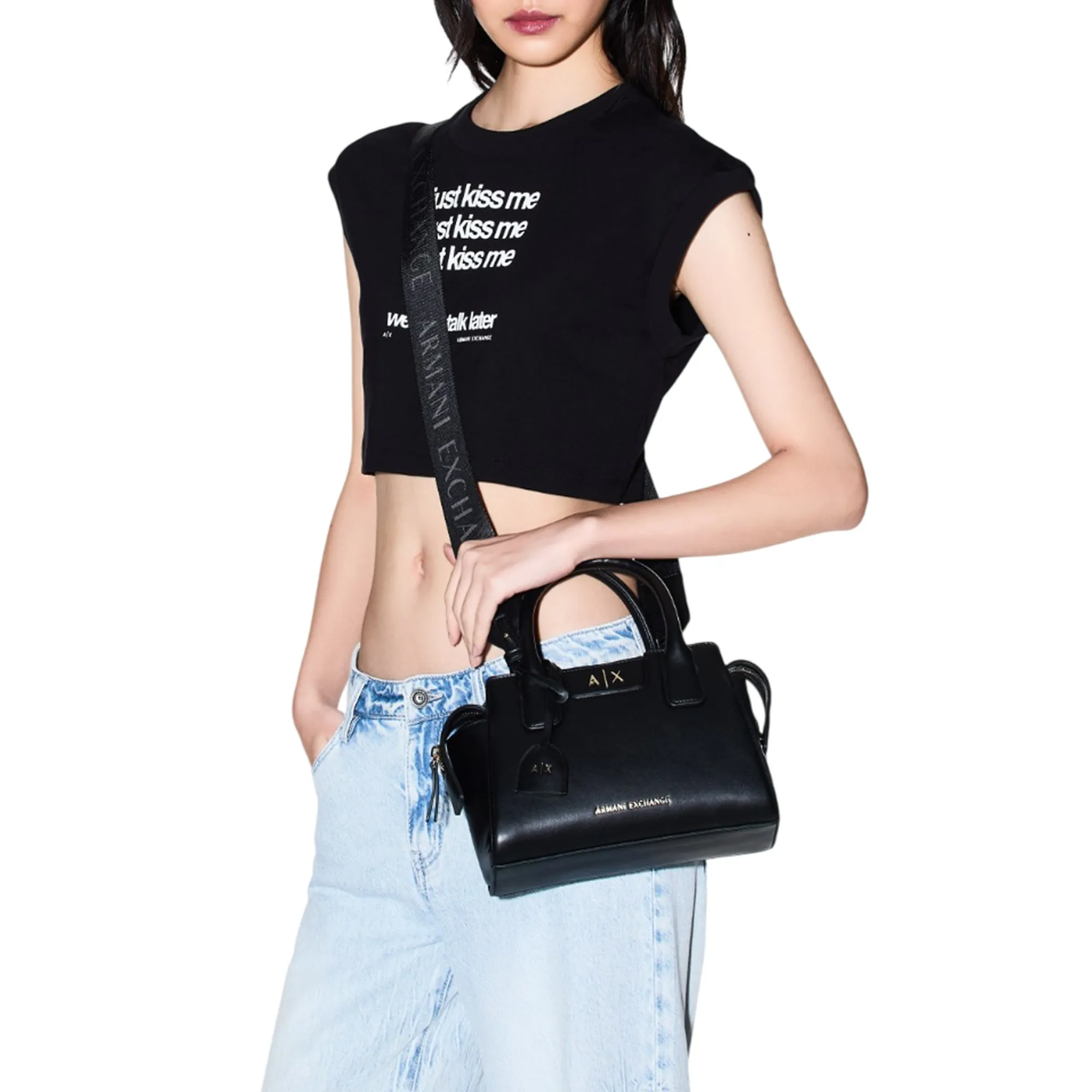 Armani Exchange Borsa Top Handles Nero Xw002159Af19892 179465