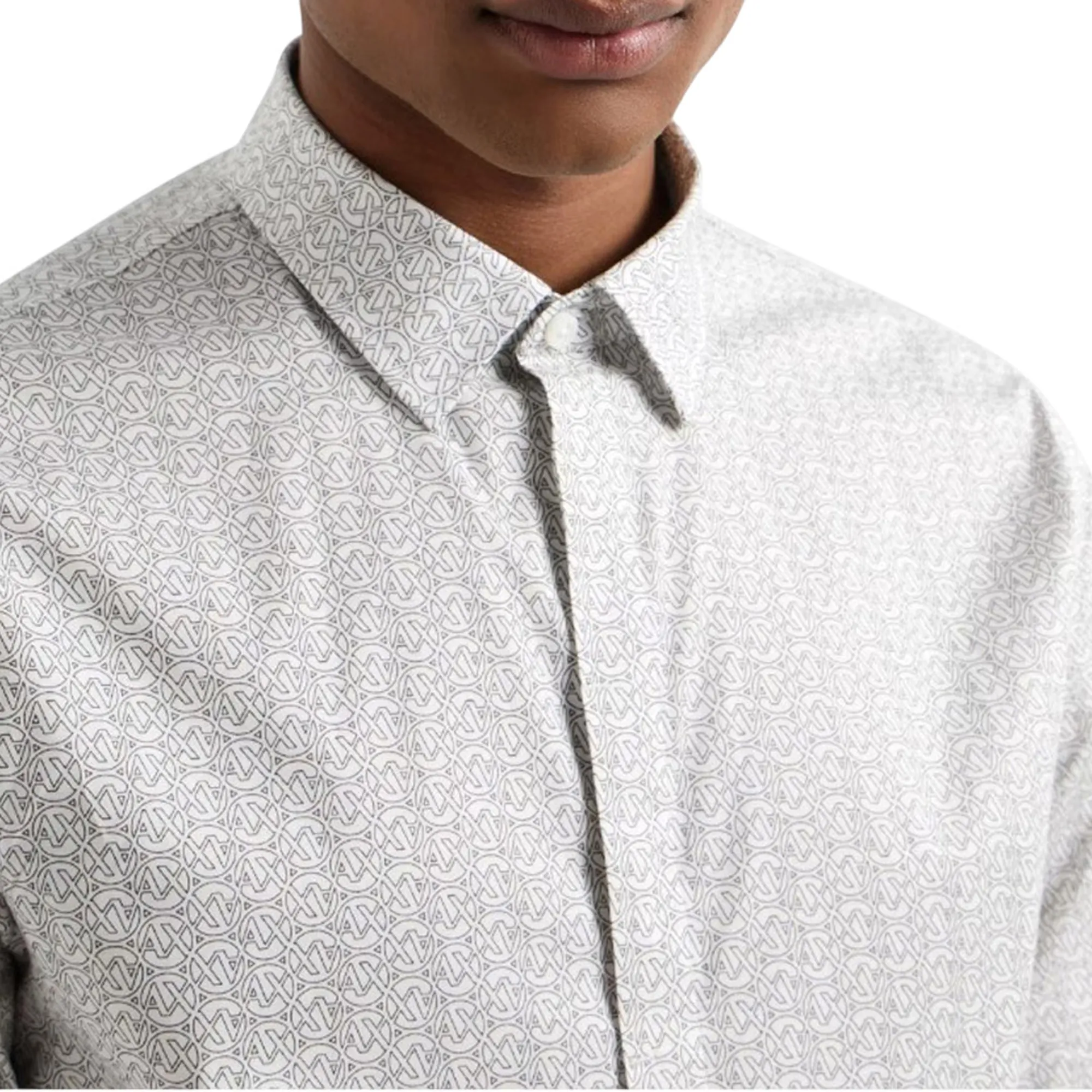 Armani Exchange Camicia Bianco Xm000625Af13184 161675