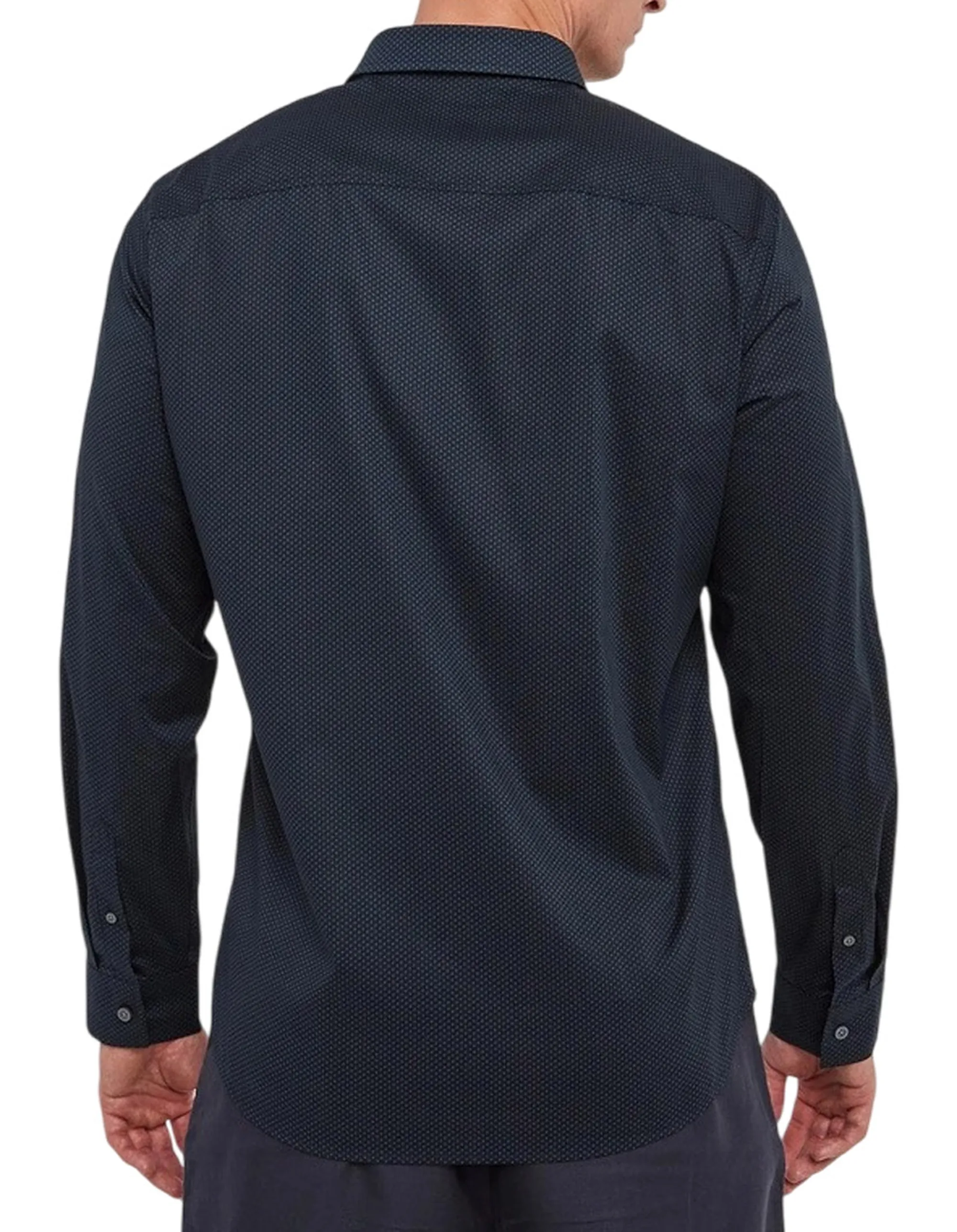 Armani Exchange Camicia Blu Xm000625Af13184 161673