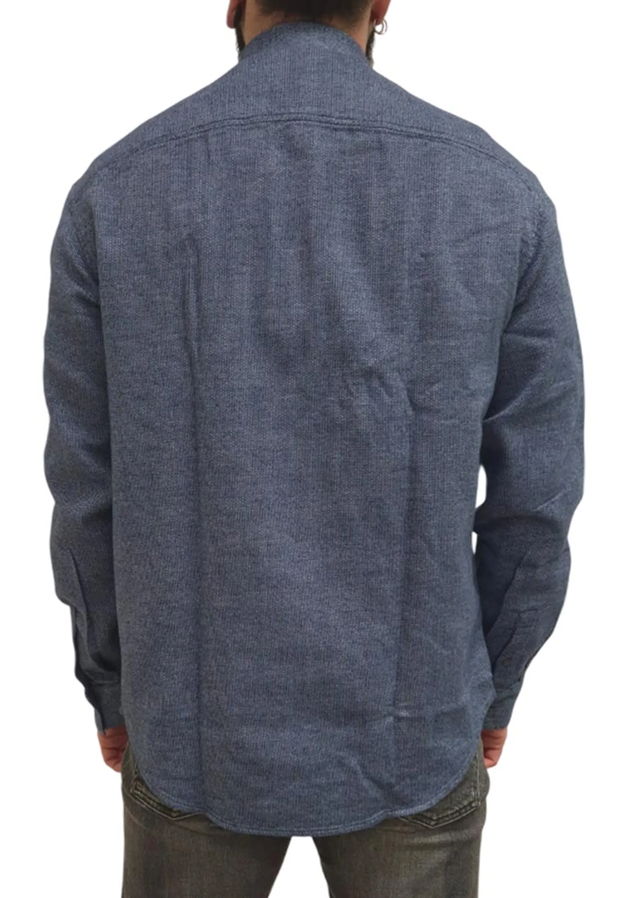 Armani Exchange Camicia Blu Xm001140Af16611 169112