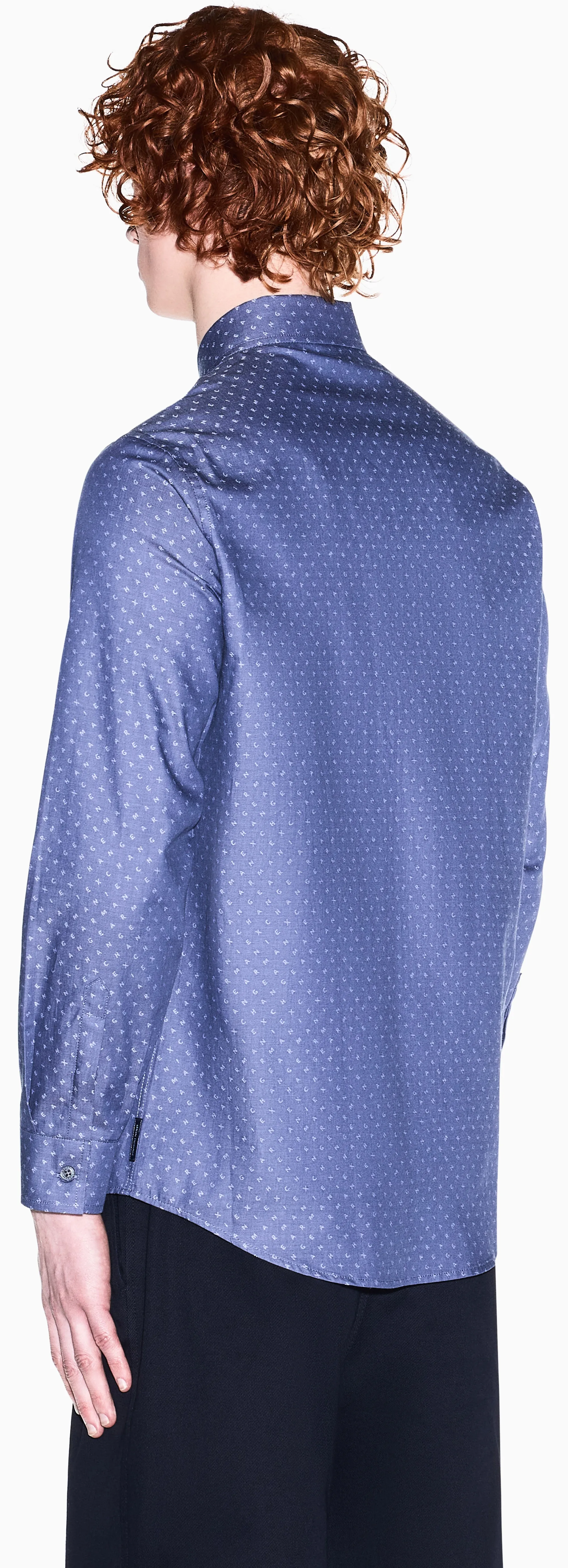 Armani Exchange Camicia Blu Xm002739Af24681 175074