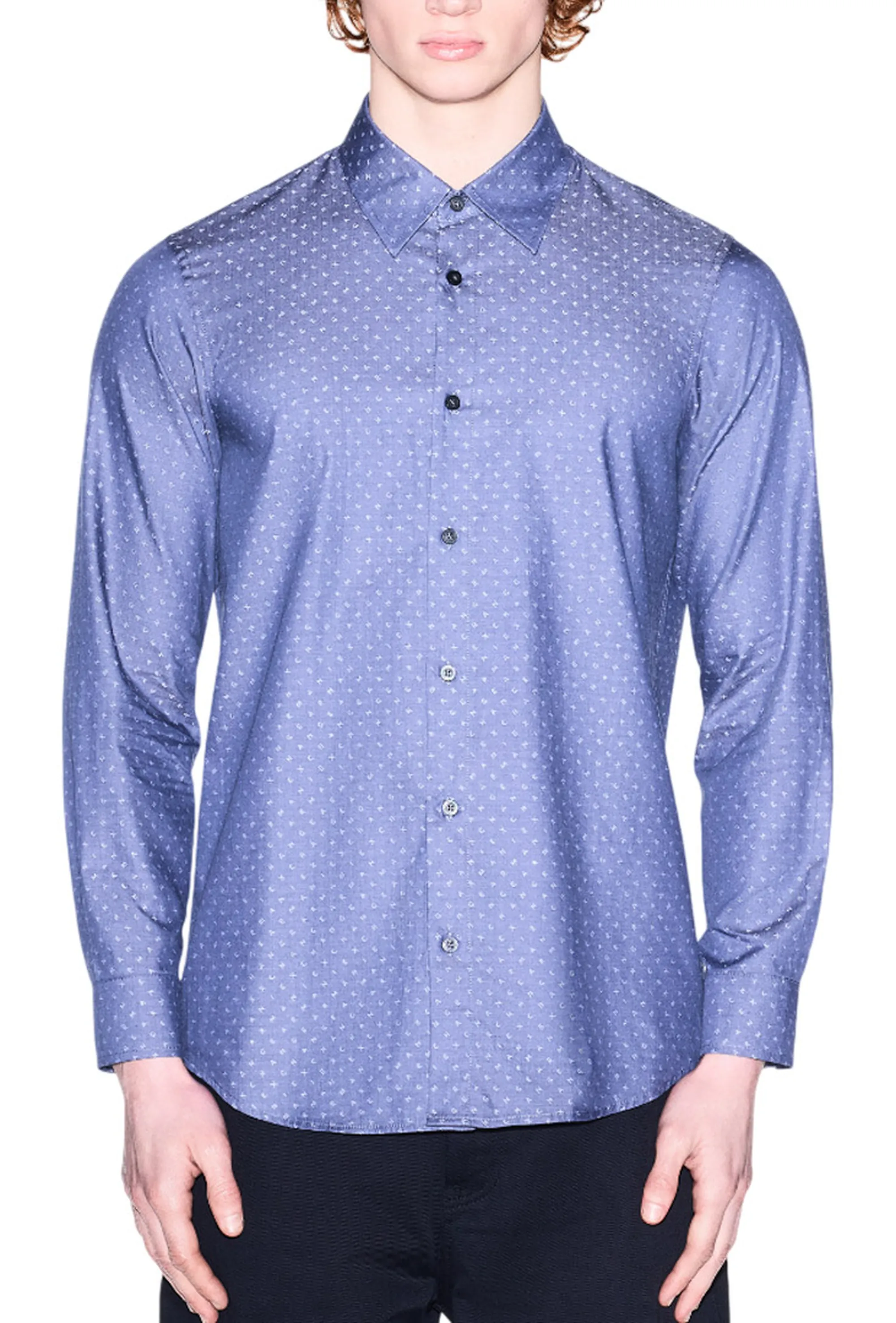 Armani Exchange B'Shirt' Blue Xm002739Af24681 178218