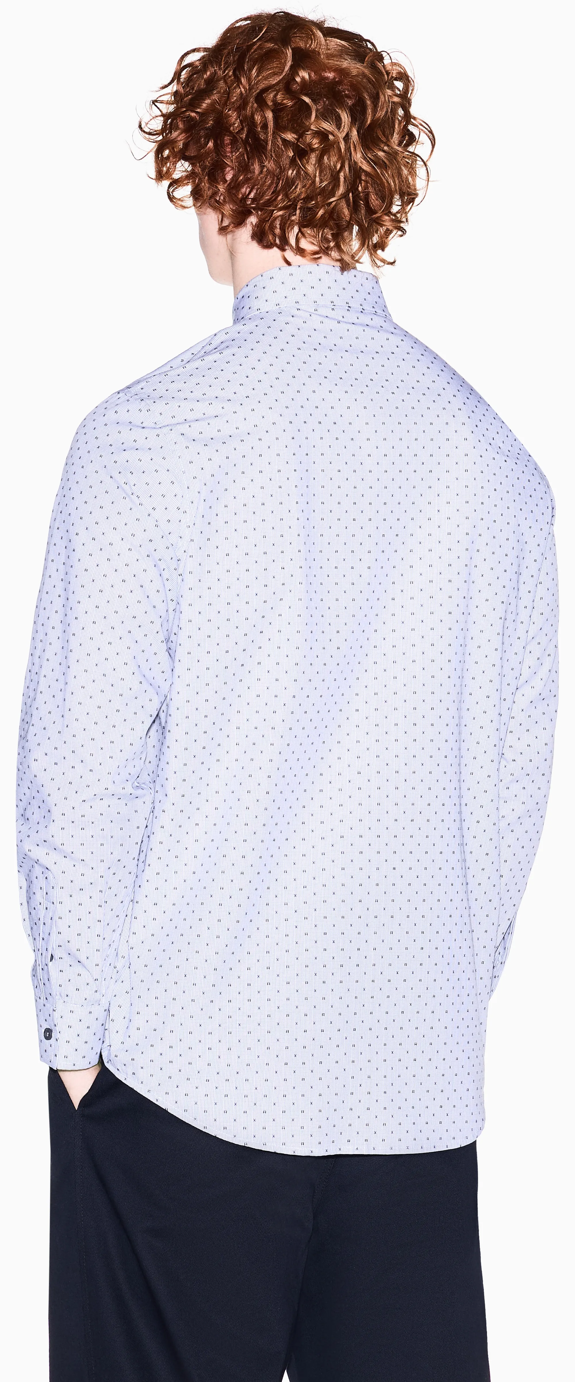 Armani Exchange Camicia Blu Xm002811Af24739 175109