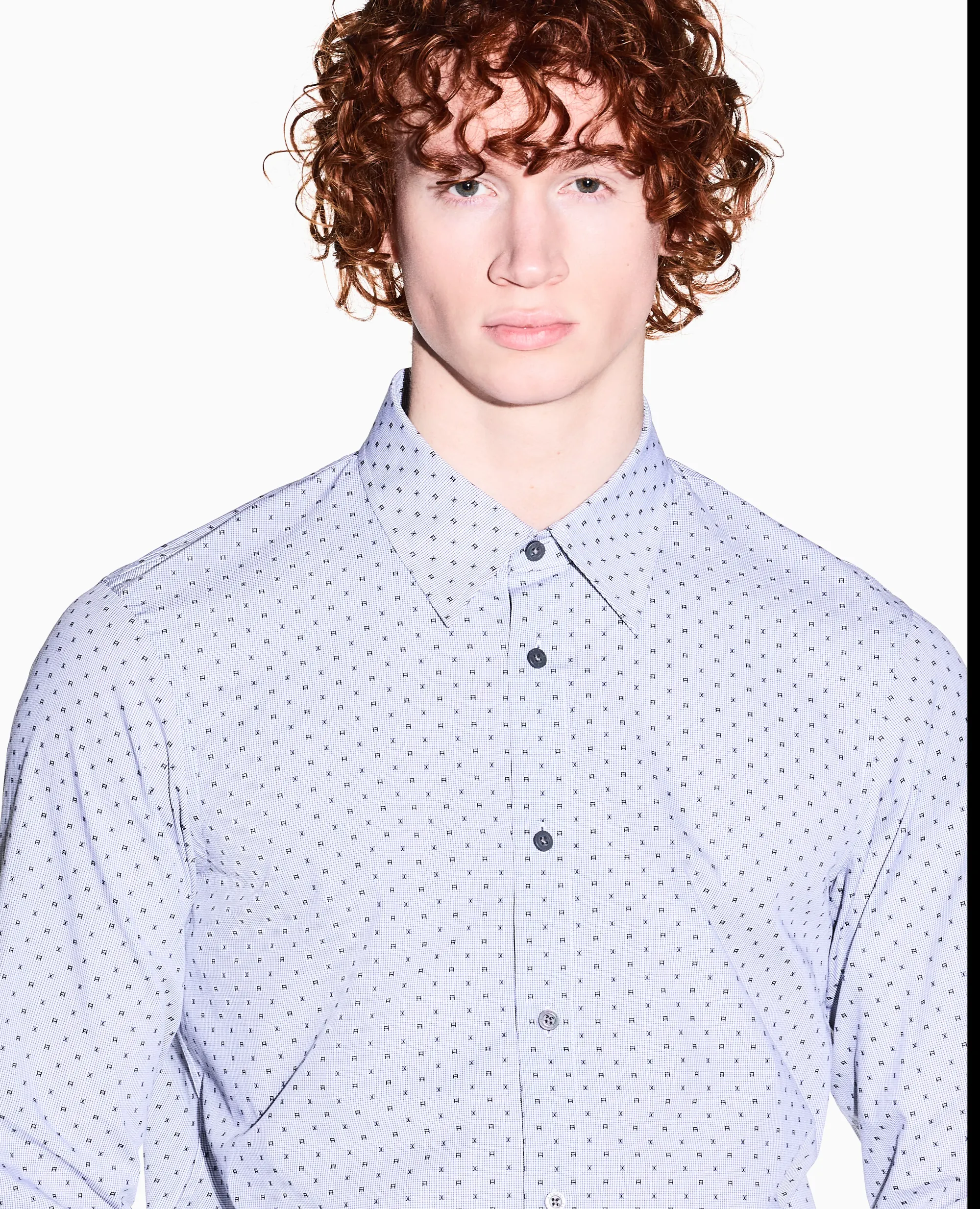 Armani Exchange Camicia Blu Xm002811Af24739 175110