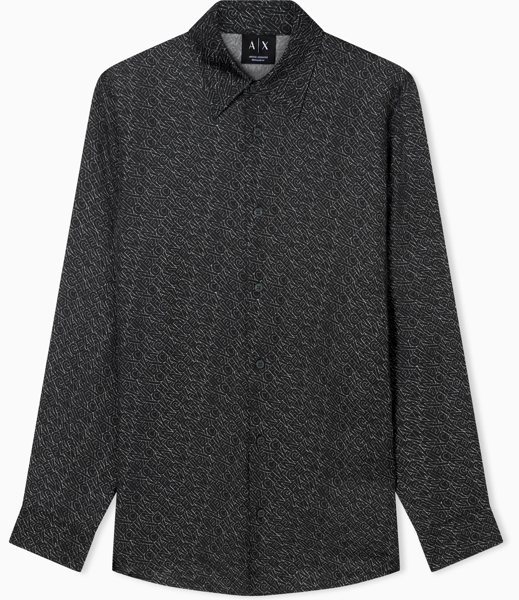 Armani Exchange Camicia Nero Xm002280Af13235 174833