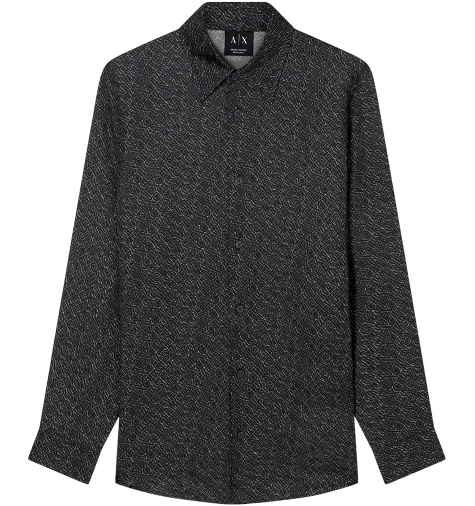 Armani Exchange Camicia Nero Xm002280Af13235 178201